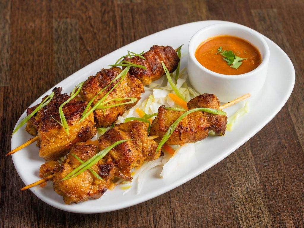 Chicken Skewers.