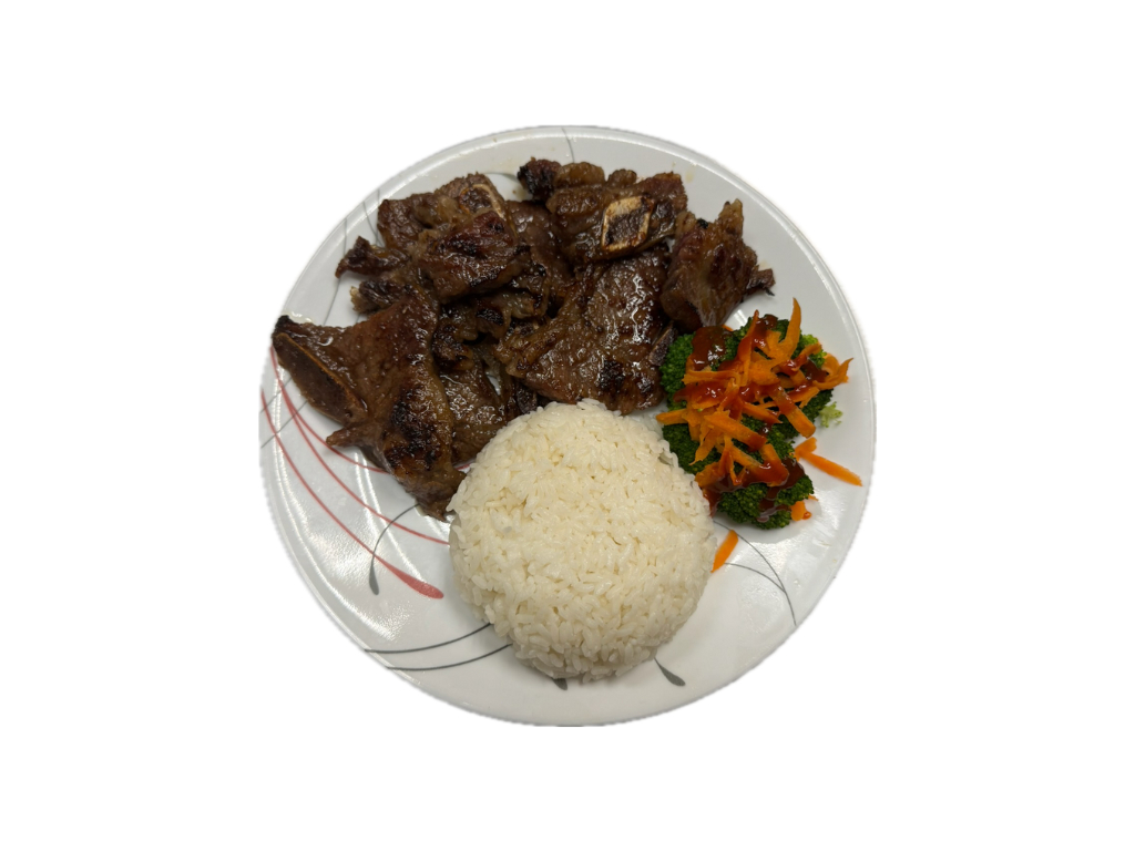 LA Galbi (Rice Plate)