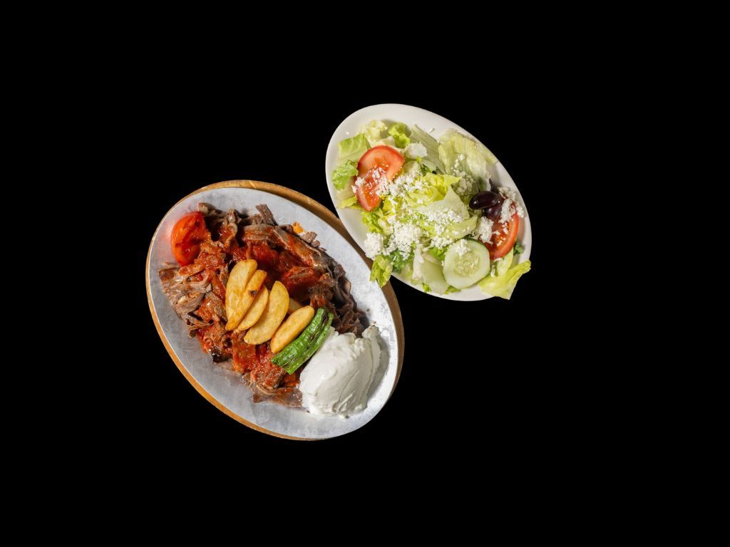 Iskender Kebab Dinner.