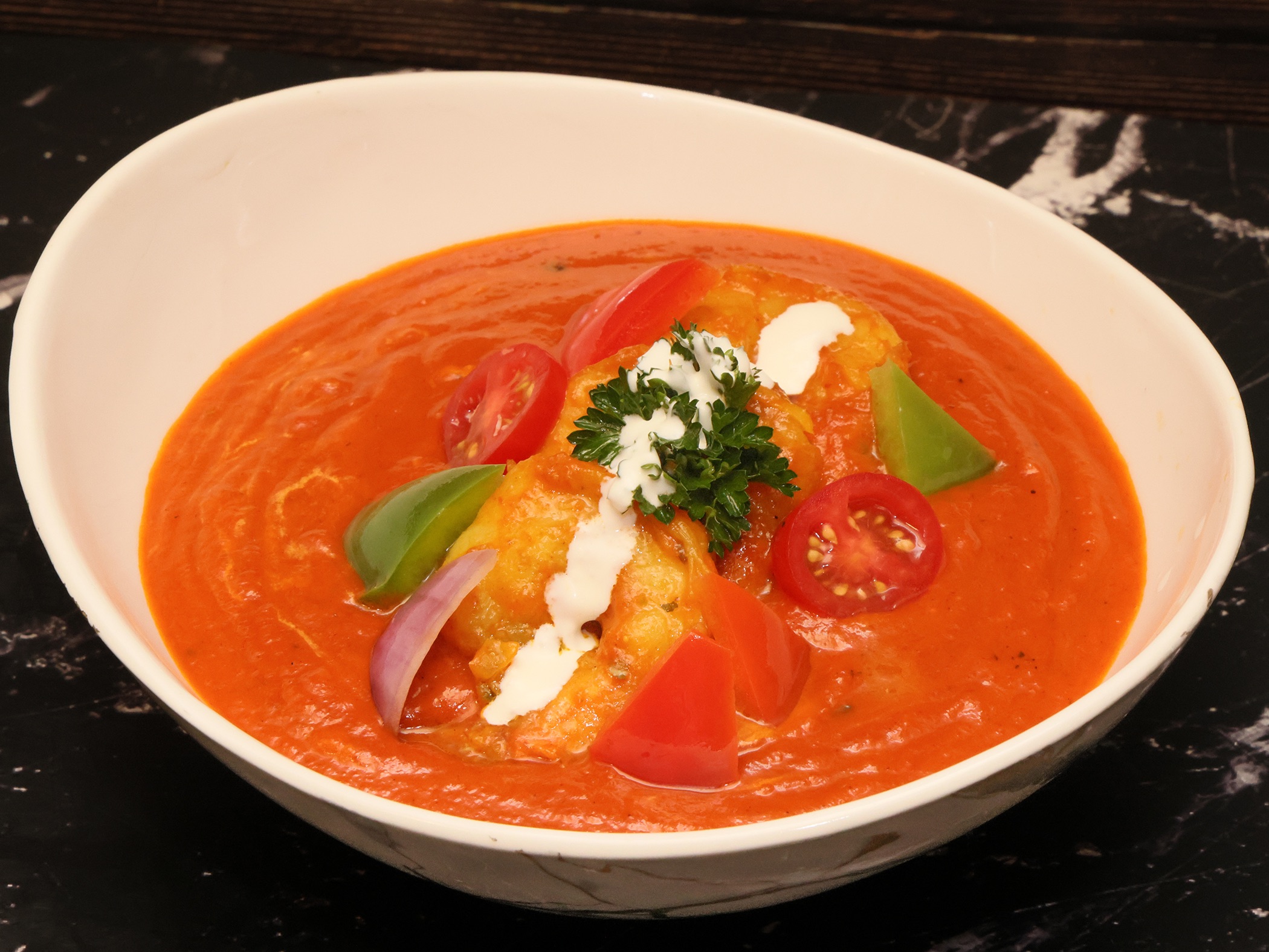 SHRIMP TIKKA MASALA.