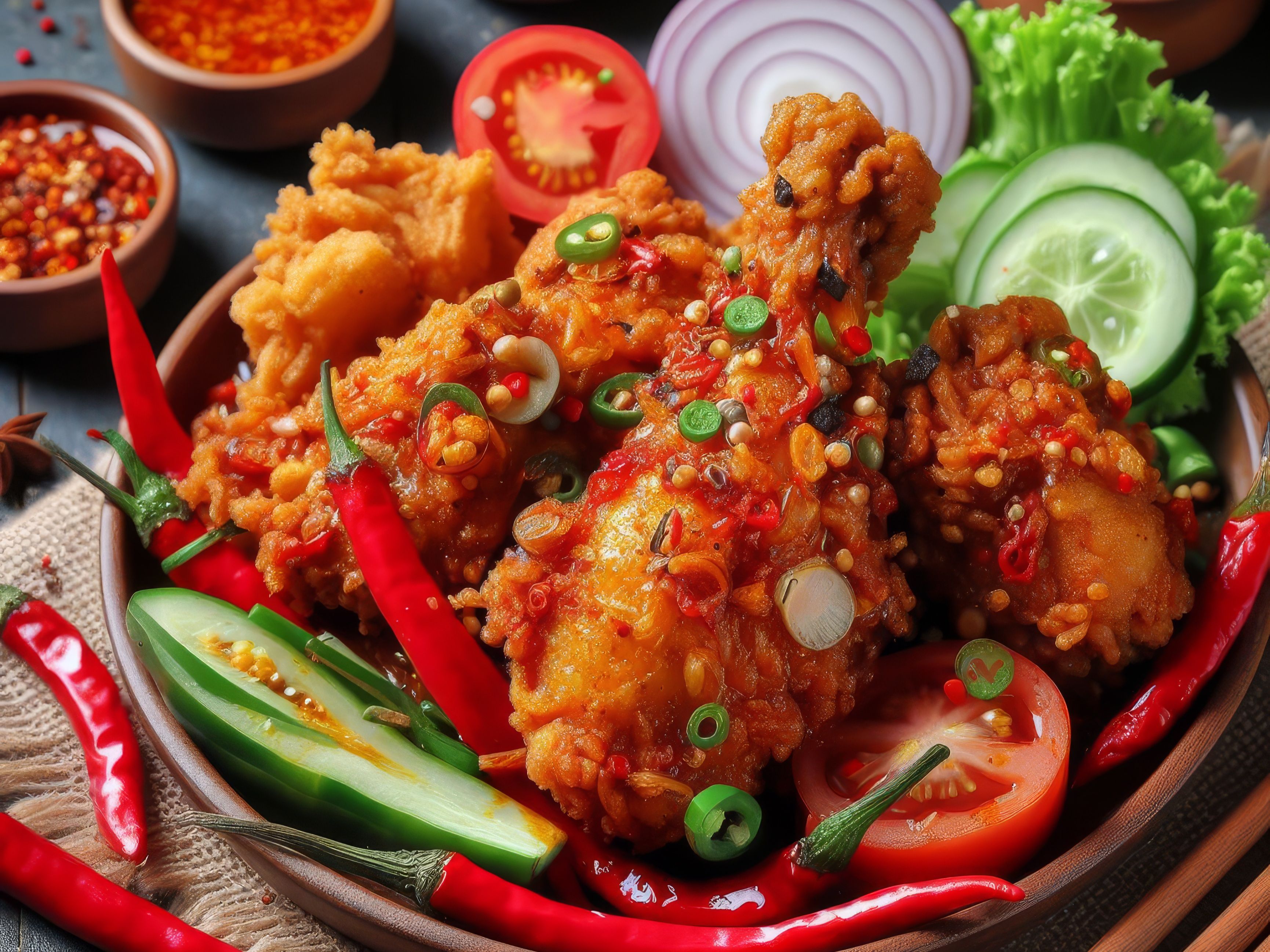 Chili Chicken.