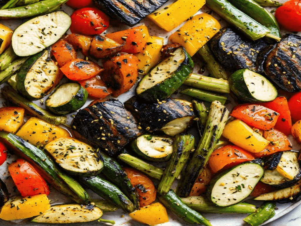 Grilled Vegetables Side.