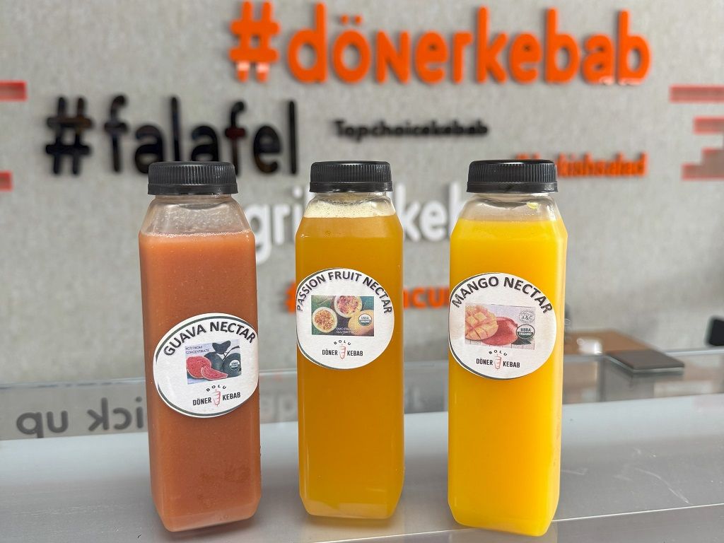 Organic Fruit Juices.