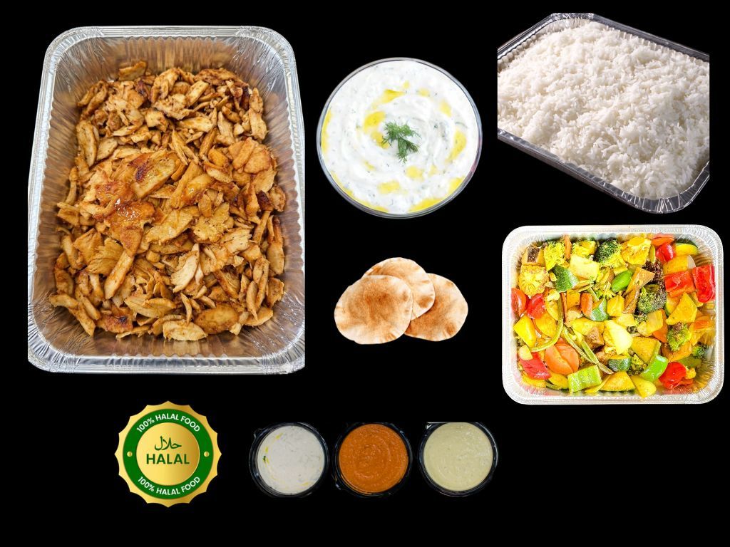 CHICKEN DONER KEBAB COMBO MEAL