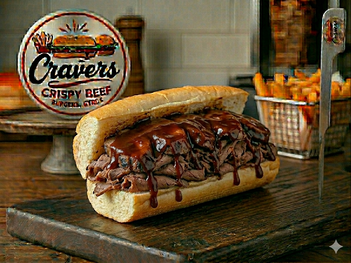 BBQ Beef Sandwich.