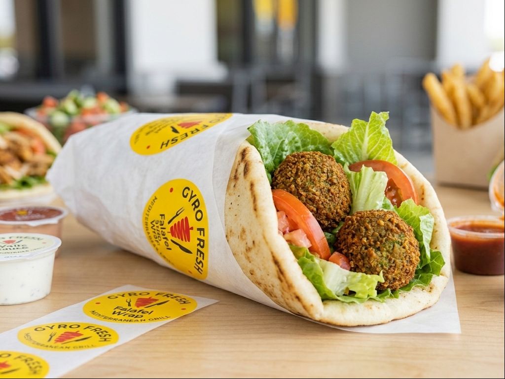 Falafel Gyro.