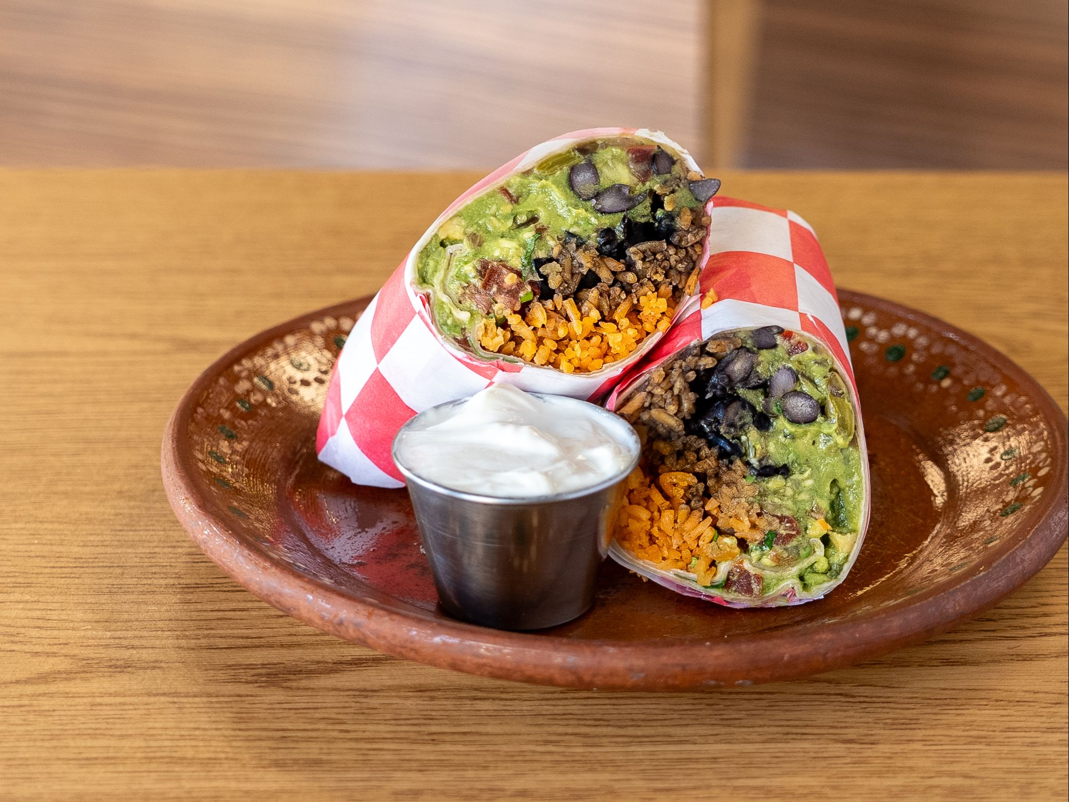 Veggie Burrito.