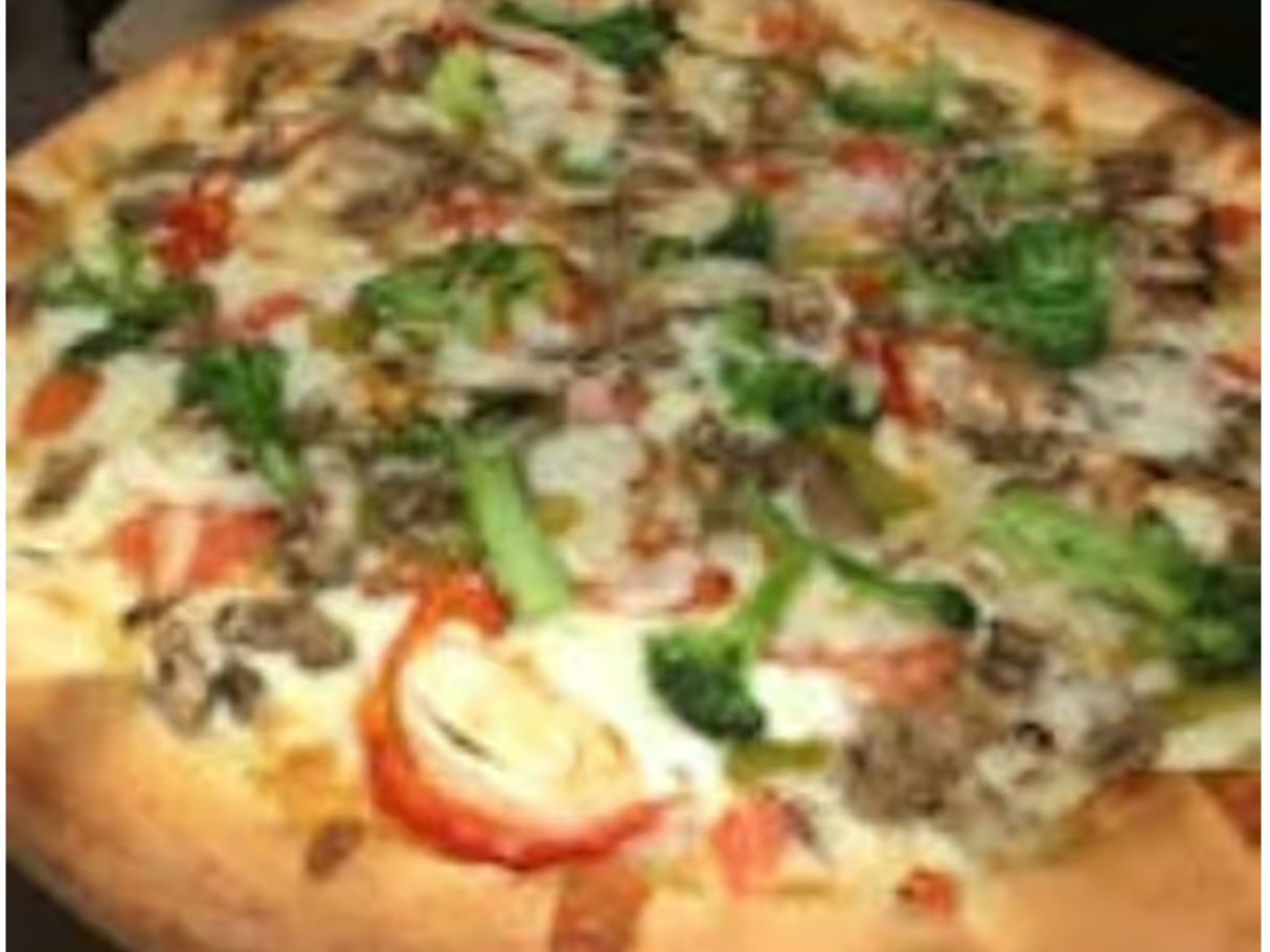 Med Veggie Sup Pizza