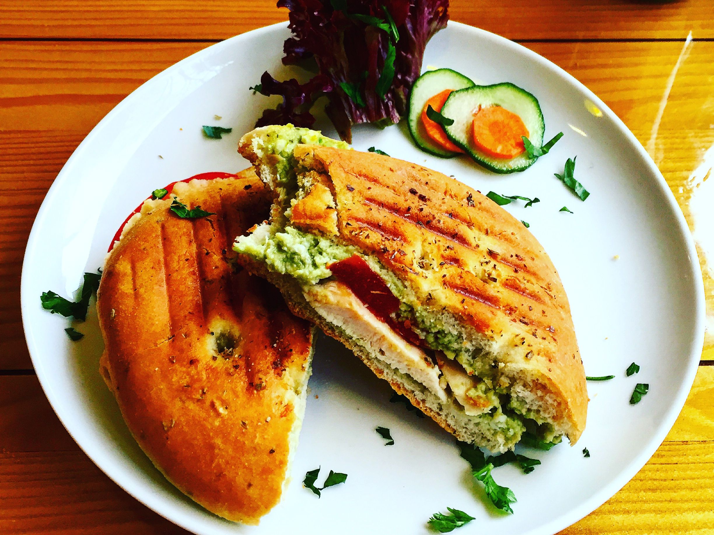 Chicken Fajita Panini.