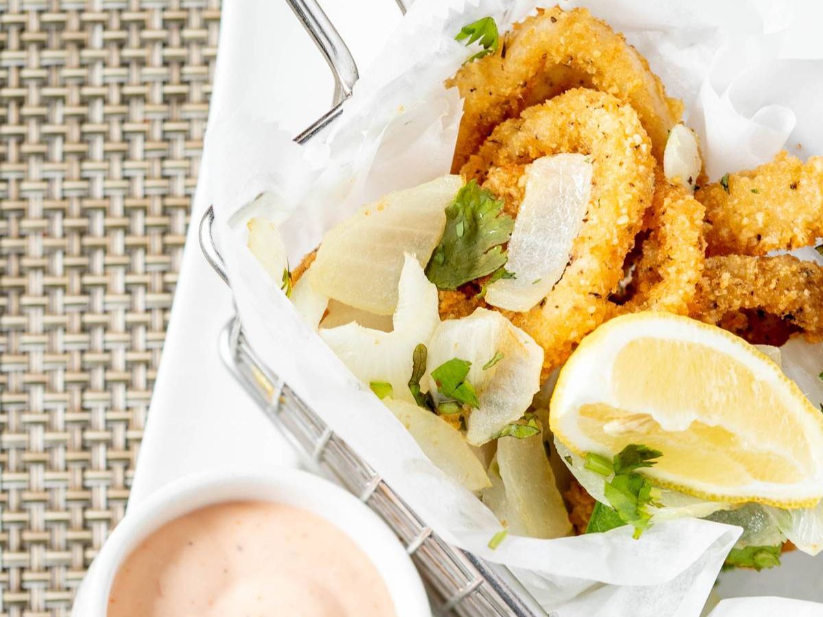 Lemon Pepper Calamari.