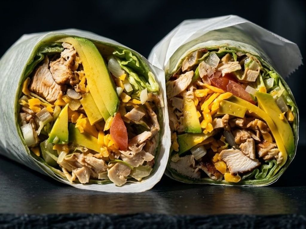 Southwestern Chicken Wrap.