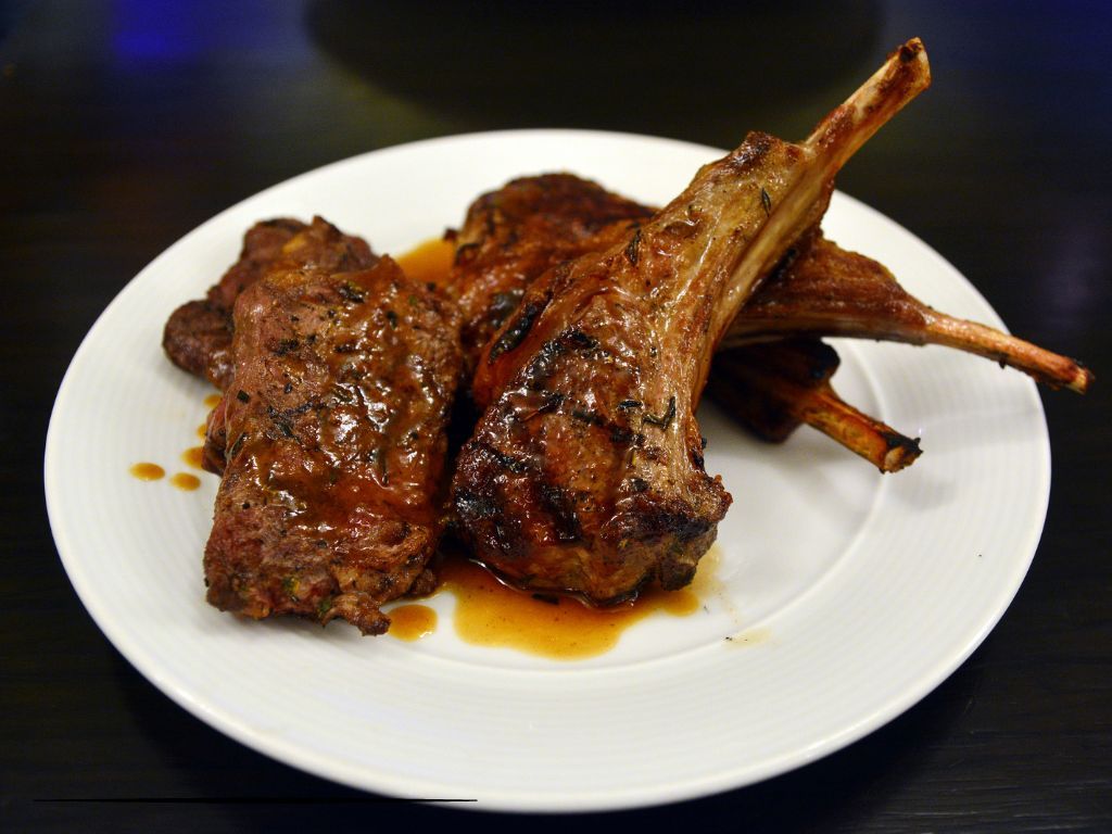 Coconut Lamb Chops.
