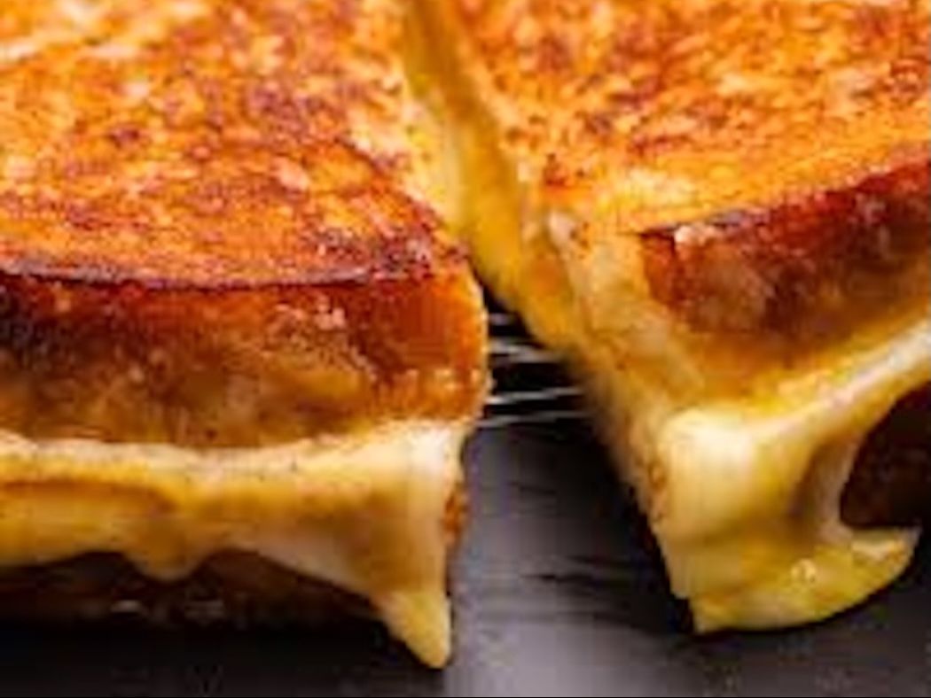 Gourmet Grilled Cheese With Fries