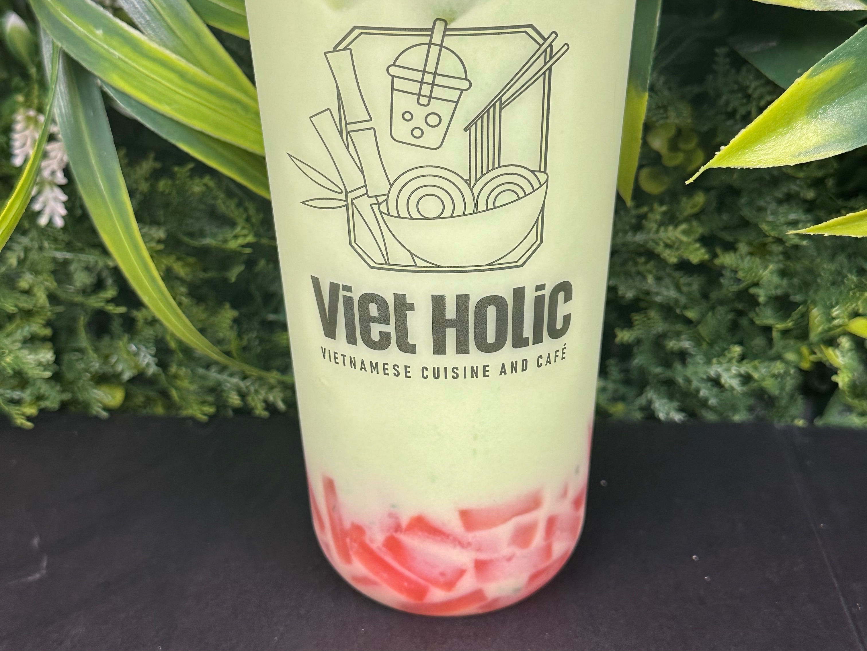 KIWI MILK TEA.