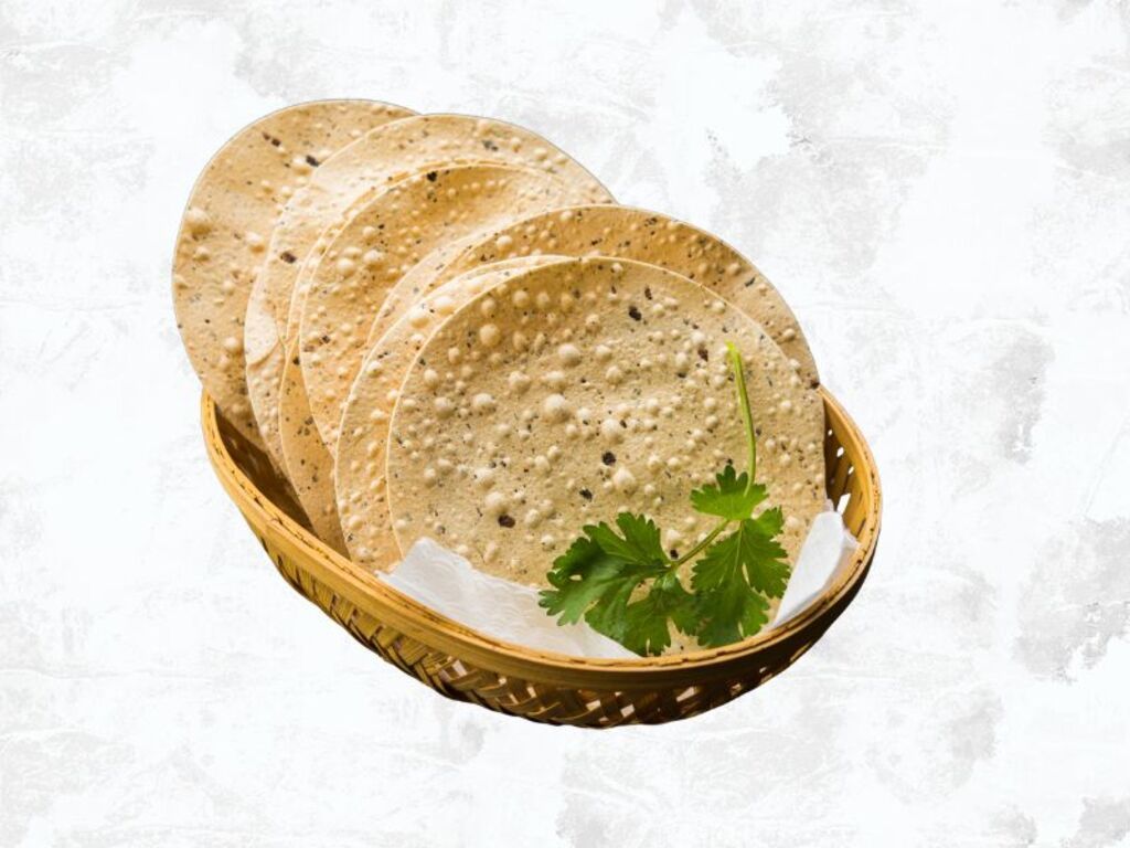 Roasted Papad.