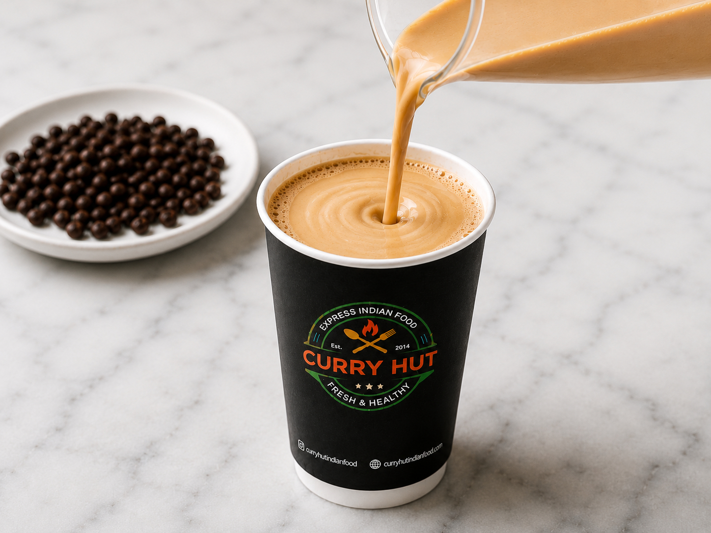 Hot Coffee w/ Milk.