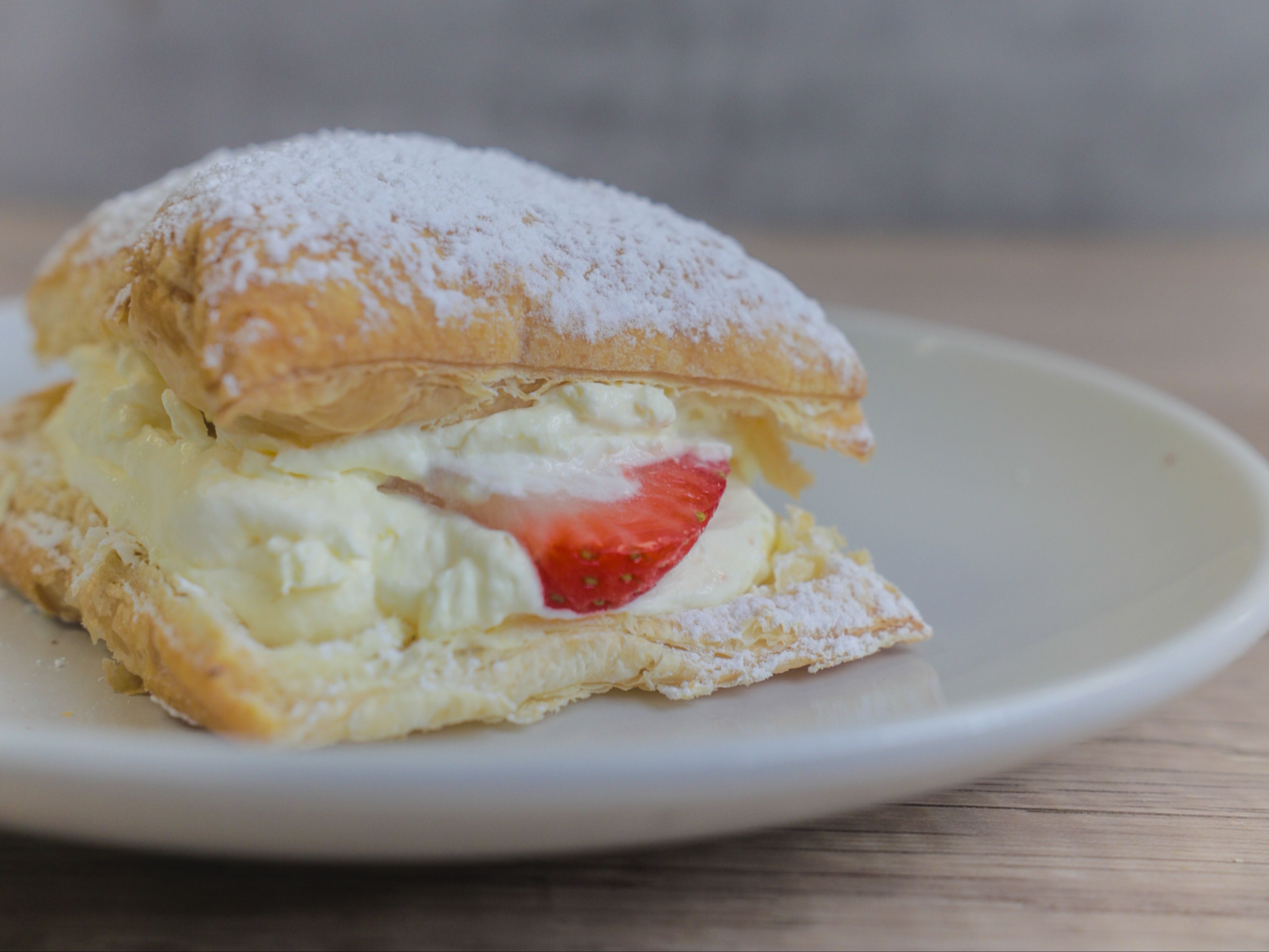 Strawberry Puff Pastry.