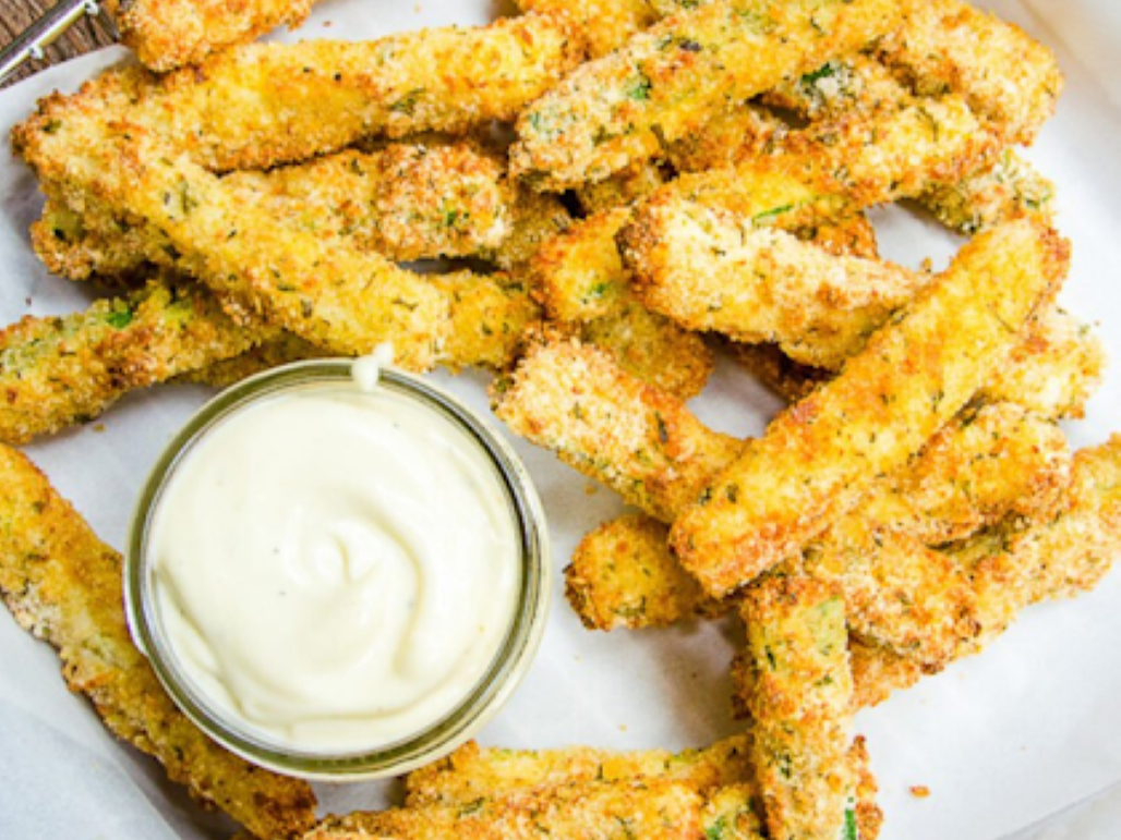 Fried Zucchini.