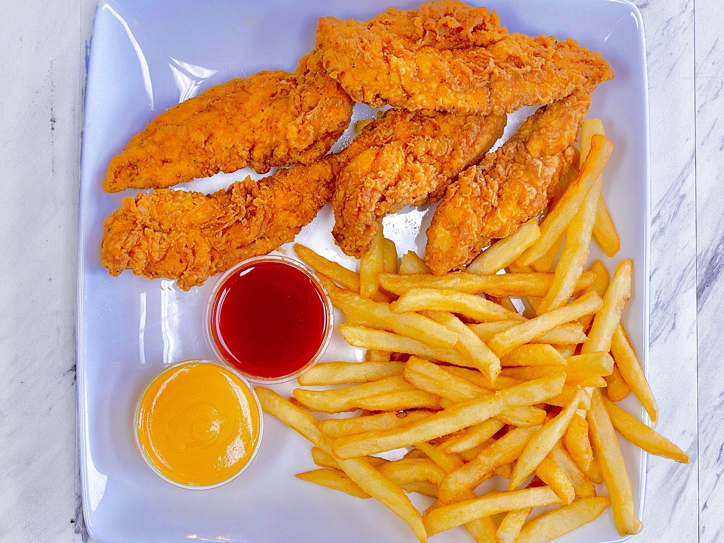 20 Tenders & 4 Sides.