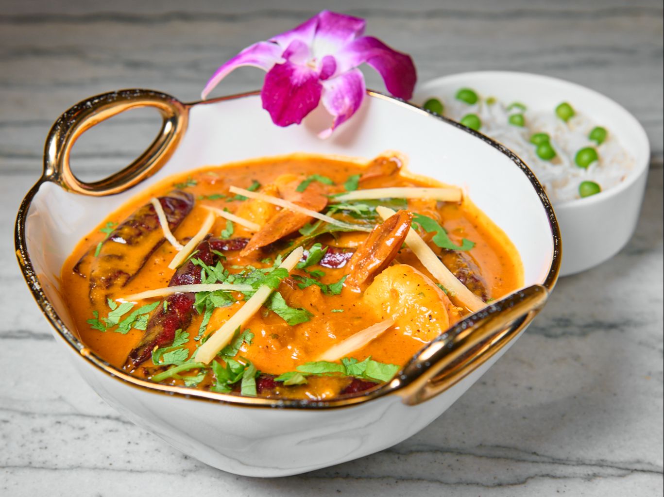Shrimp Chettinad.