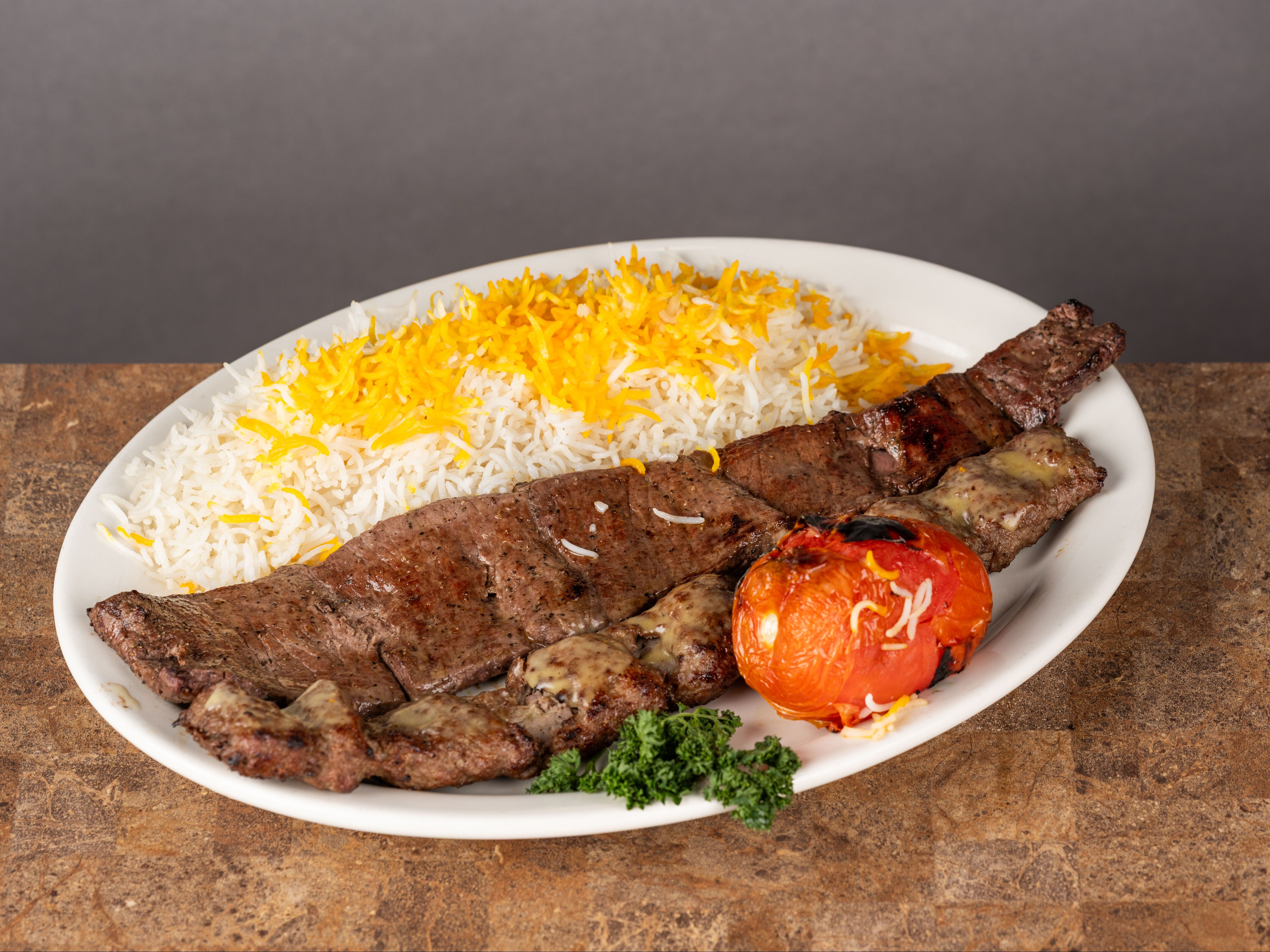 Beef Sultani Kabab.