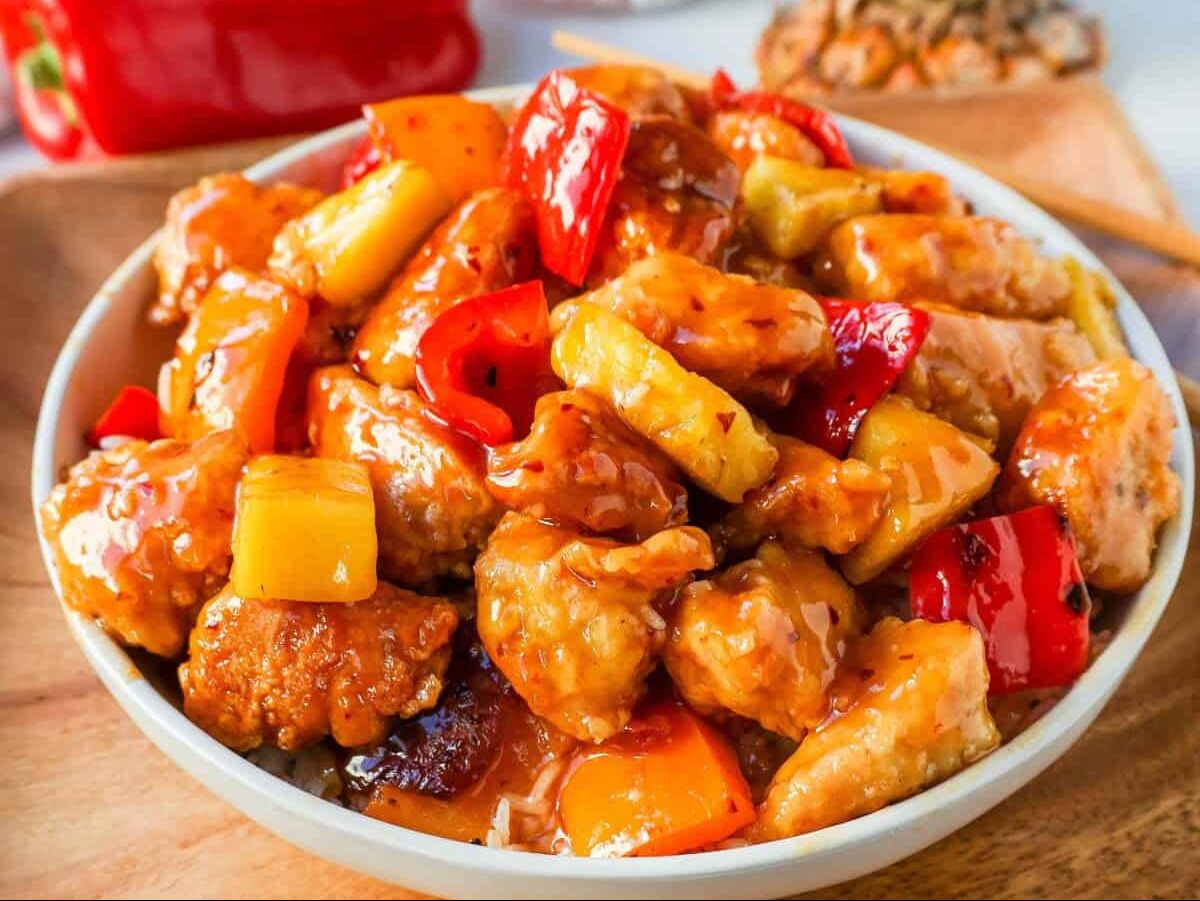 SP11. Sweet & Sour Chicken Combo / Gà Chua Ngọt Combo / 糖醋鸡套餐.