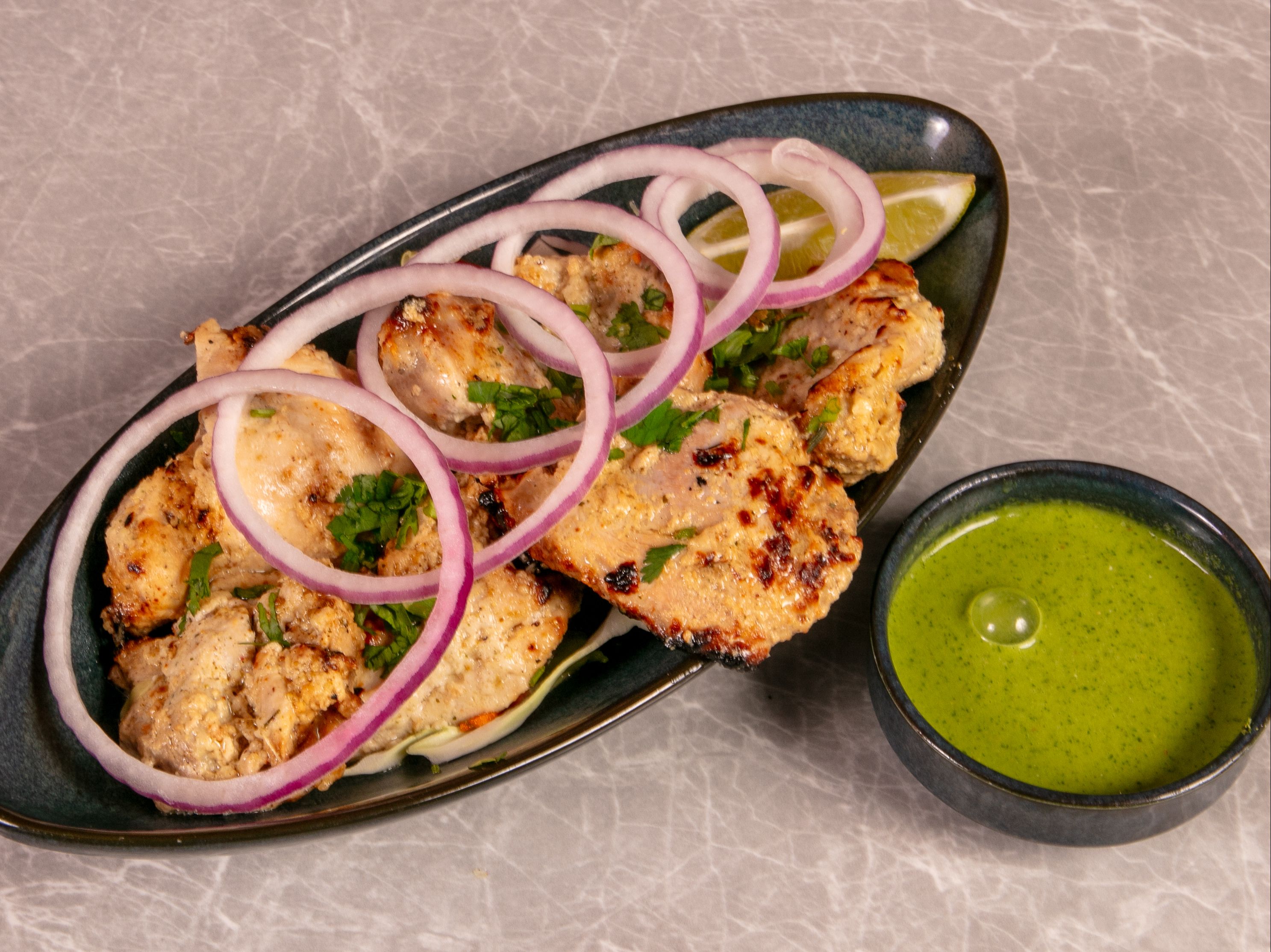 Malai Chicken Kebab