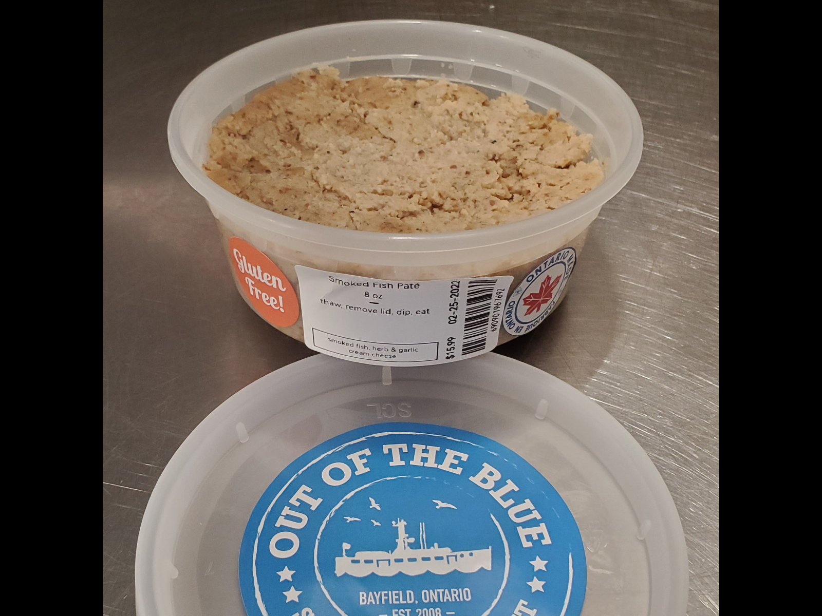 Out of the Blue // Seafood Market // Bayfield, Ontario // Smoked Fish Pate