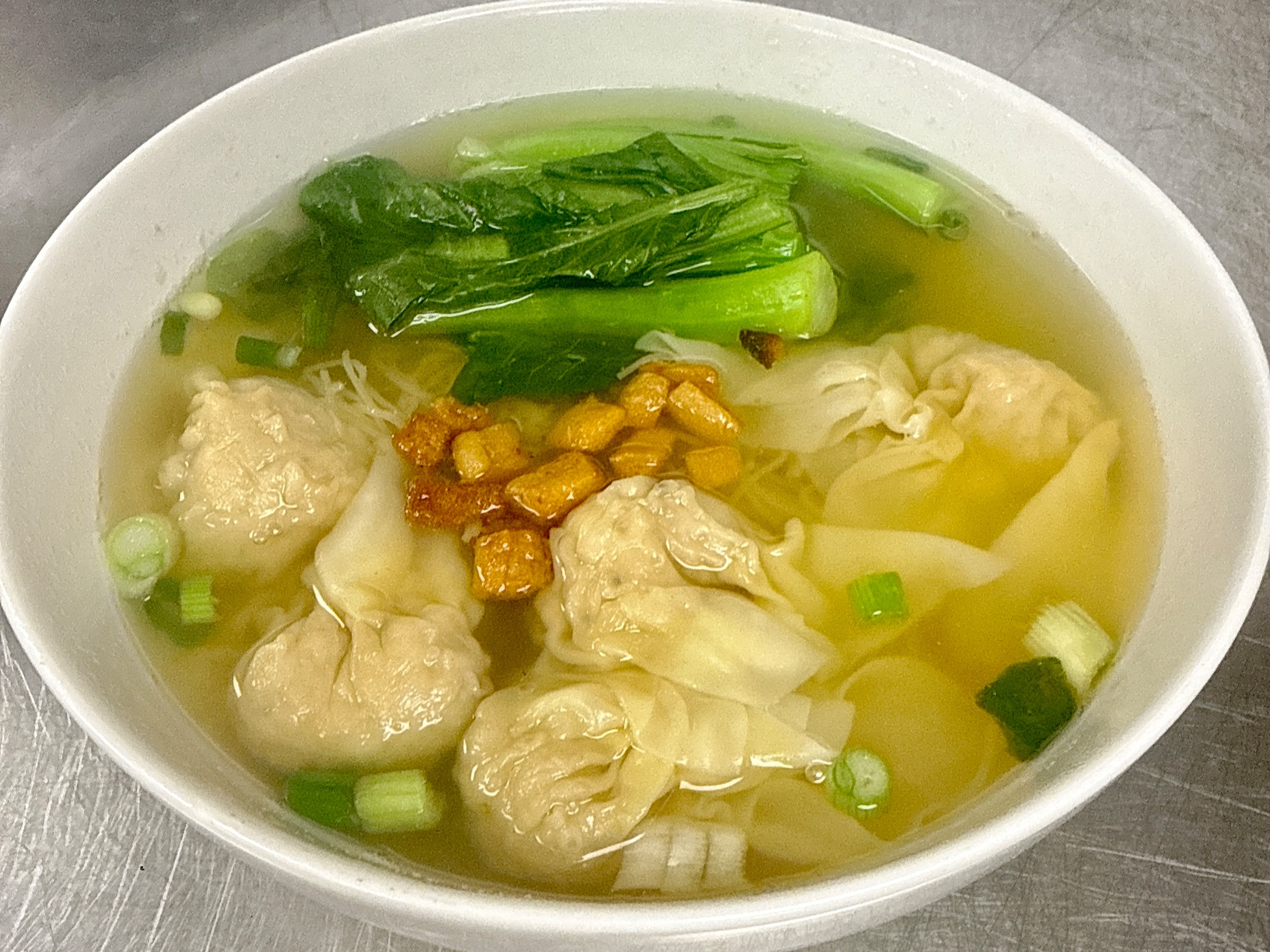 Wonton Noodle Soup.