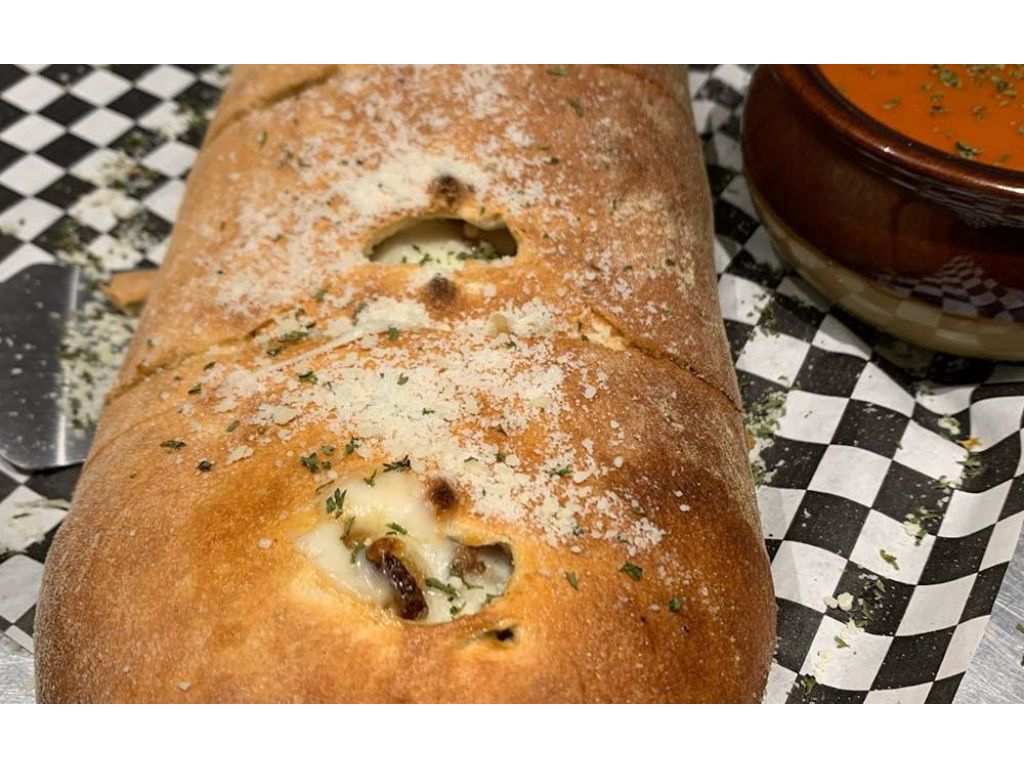 Cheese Steak Stromboli.