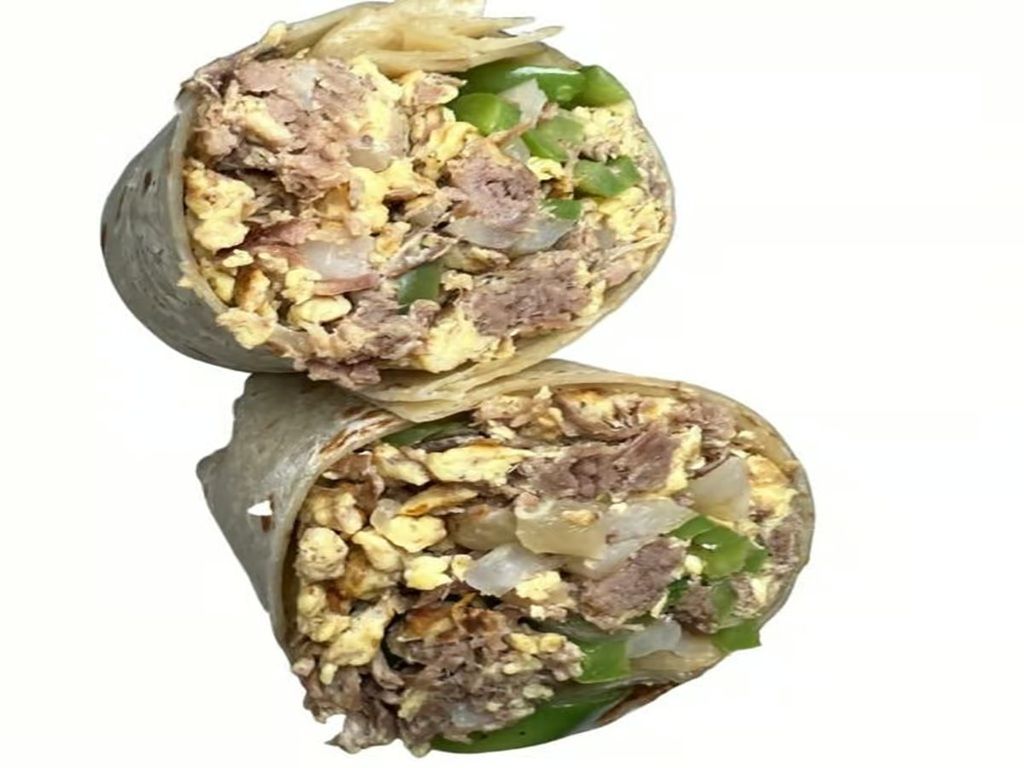 Machaca Burrito.