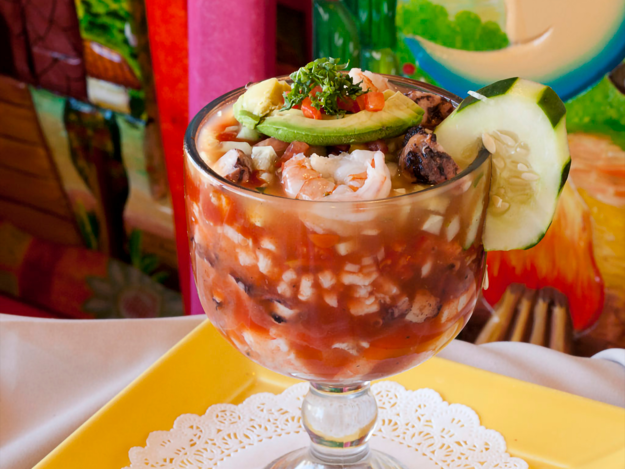 Coctel de Camaron Y Pulpo.