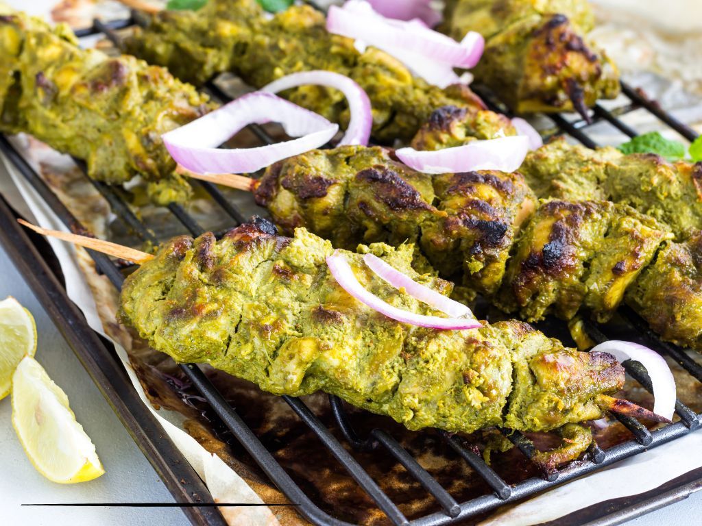 Haryali Chicken.