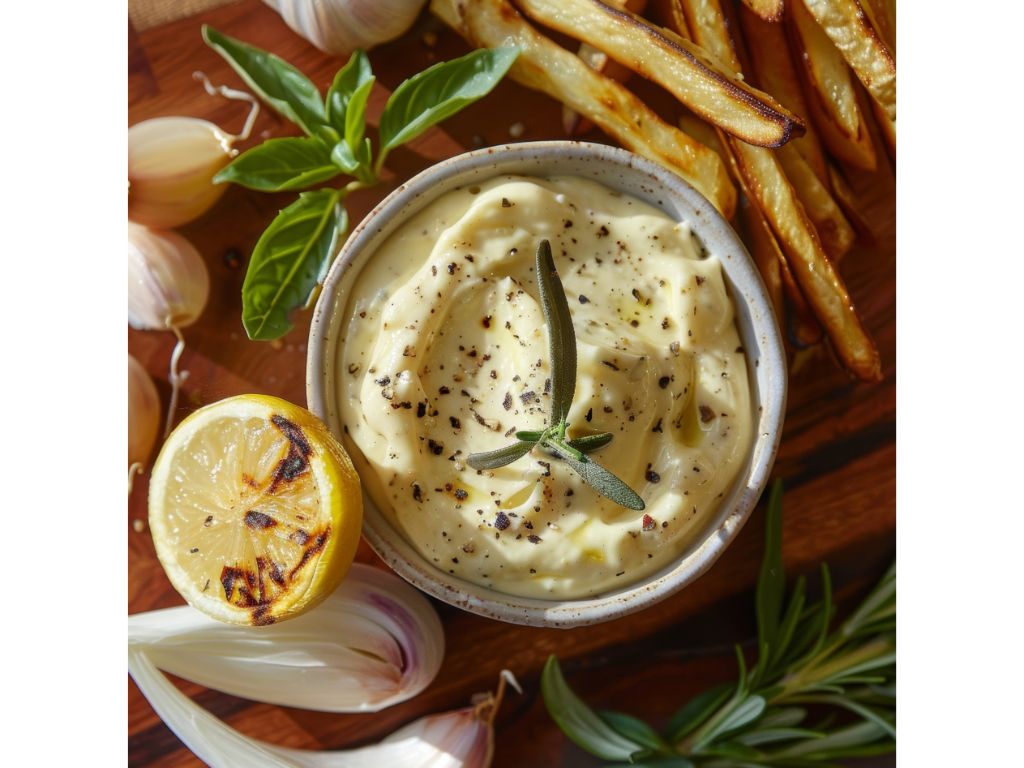 Cilantro Mayo Sauce.