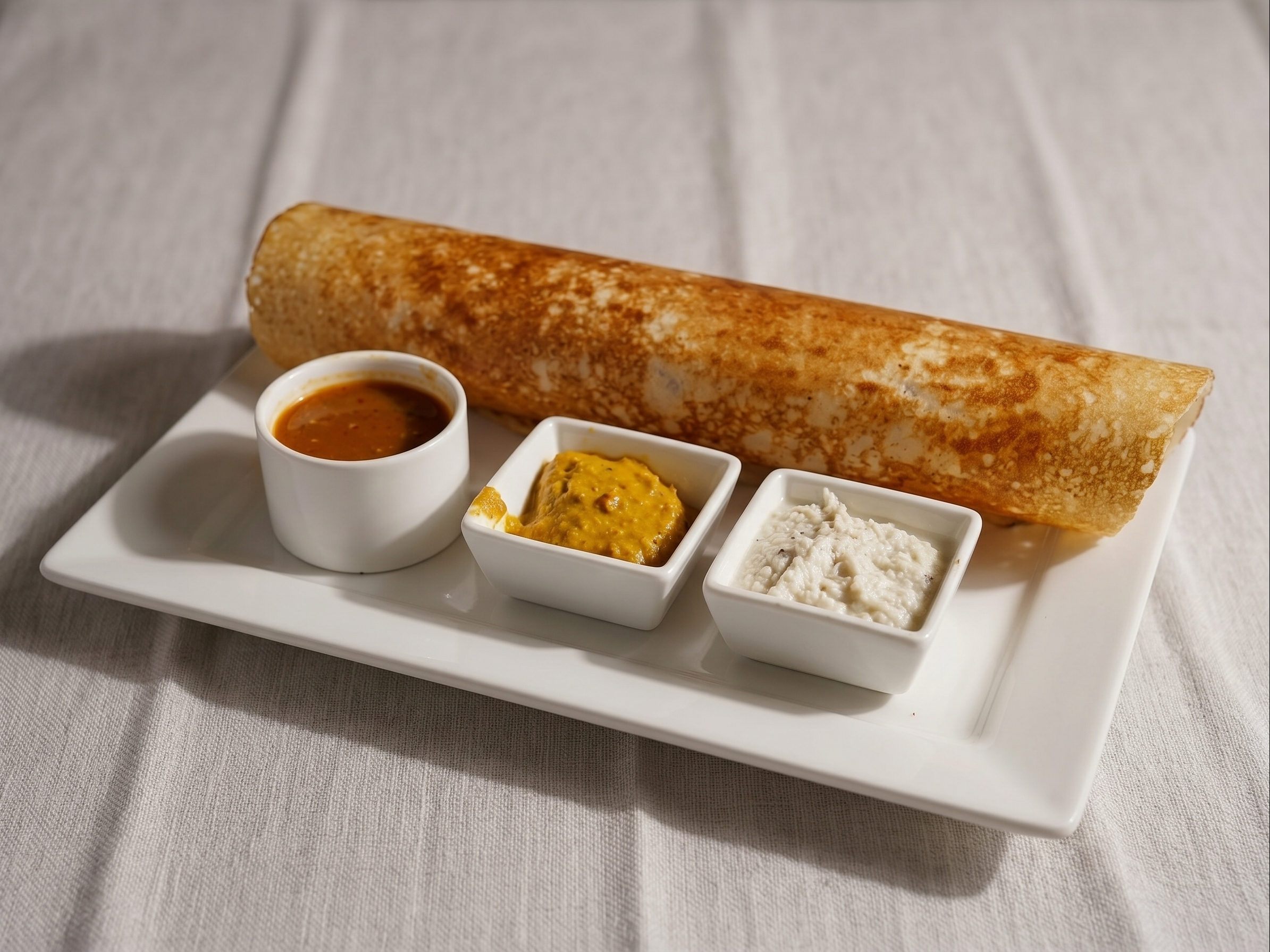 Egg Masala Dosa.
