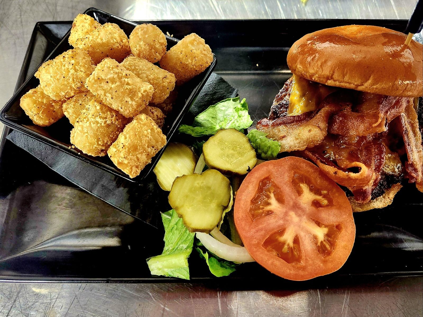 Cheeseburger Homerun Bacon