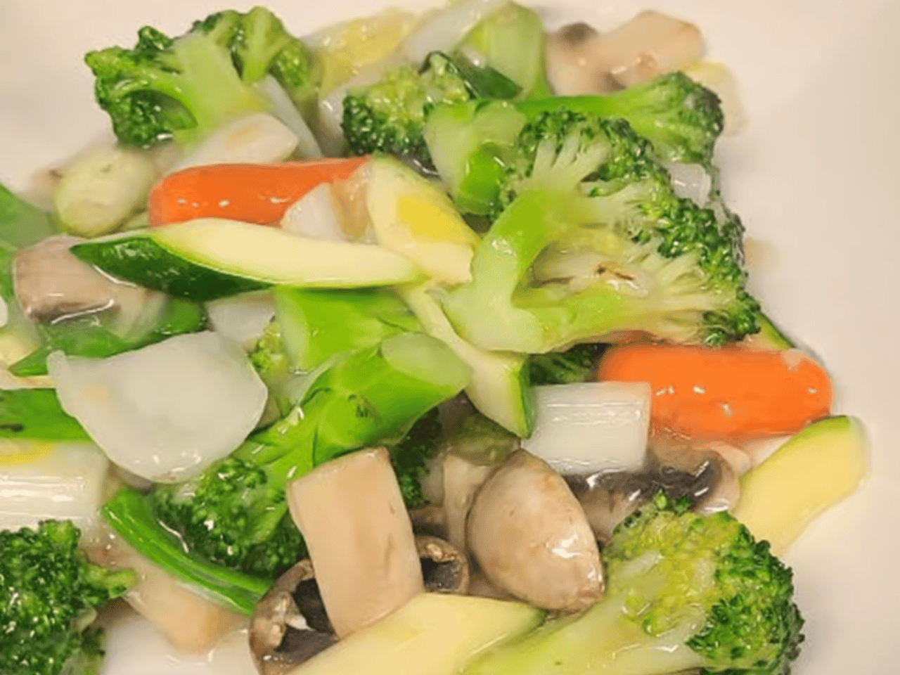 Assorted Vegetables.