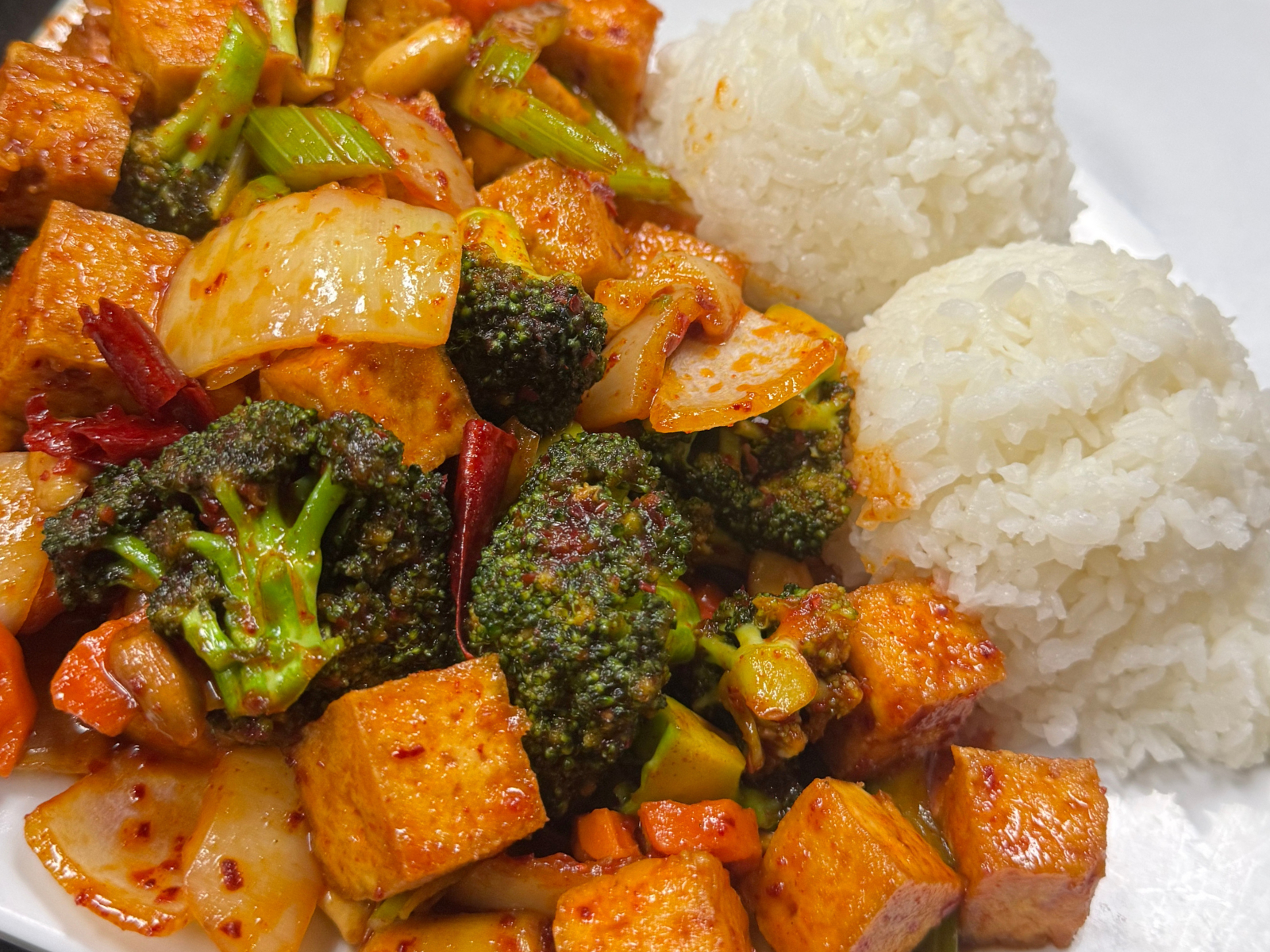 Kung Pao Tofu.