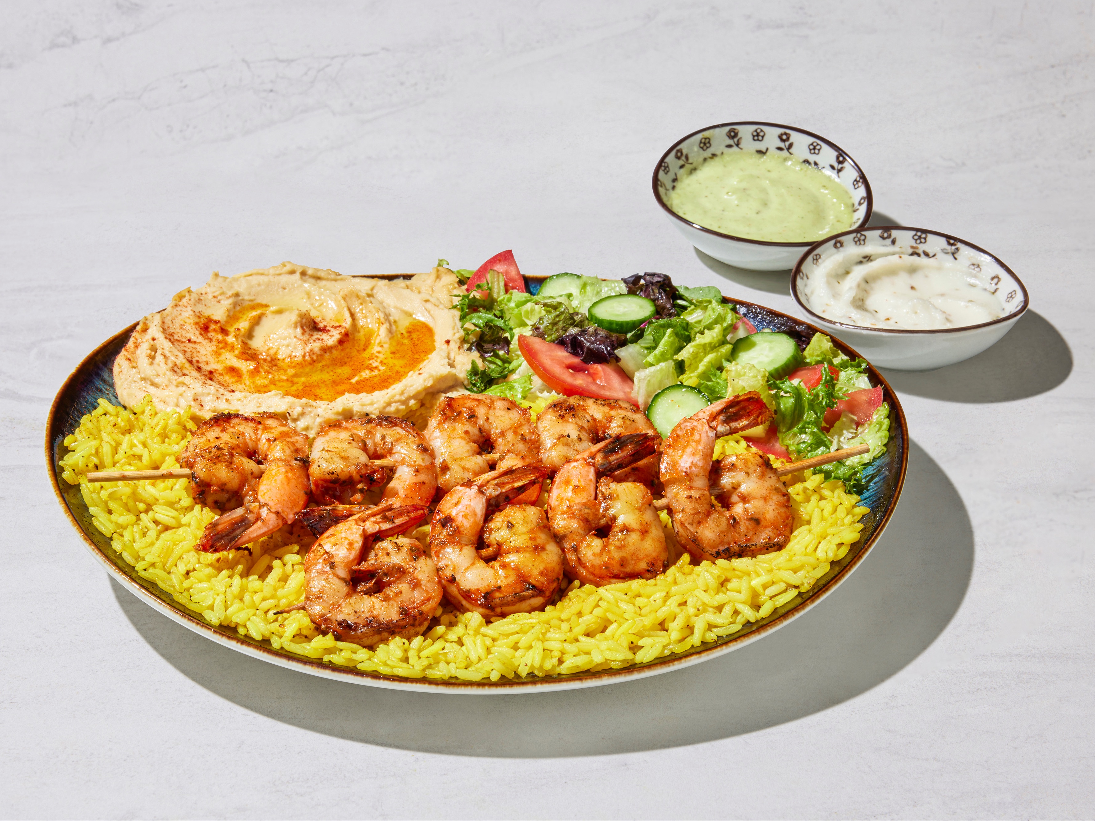 #4.Shrimp Plate.