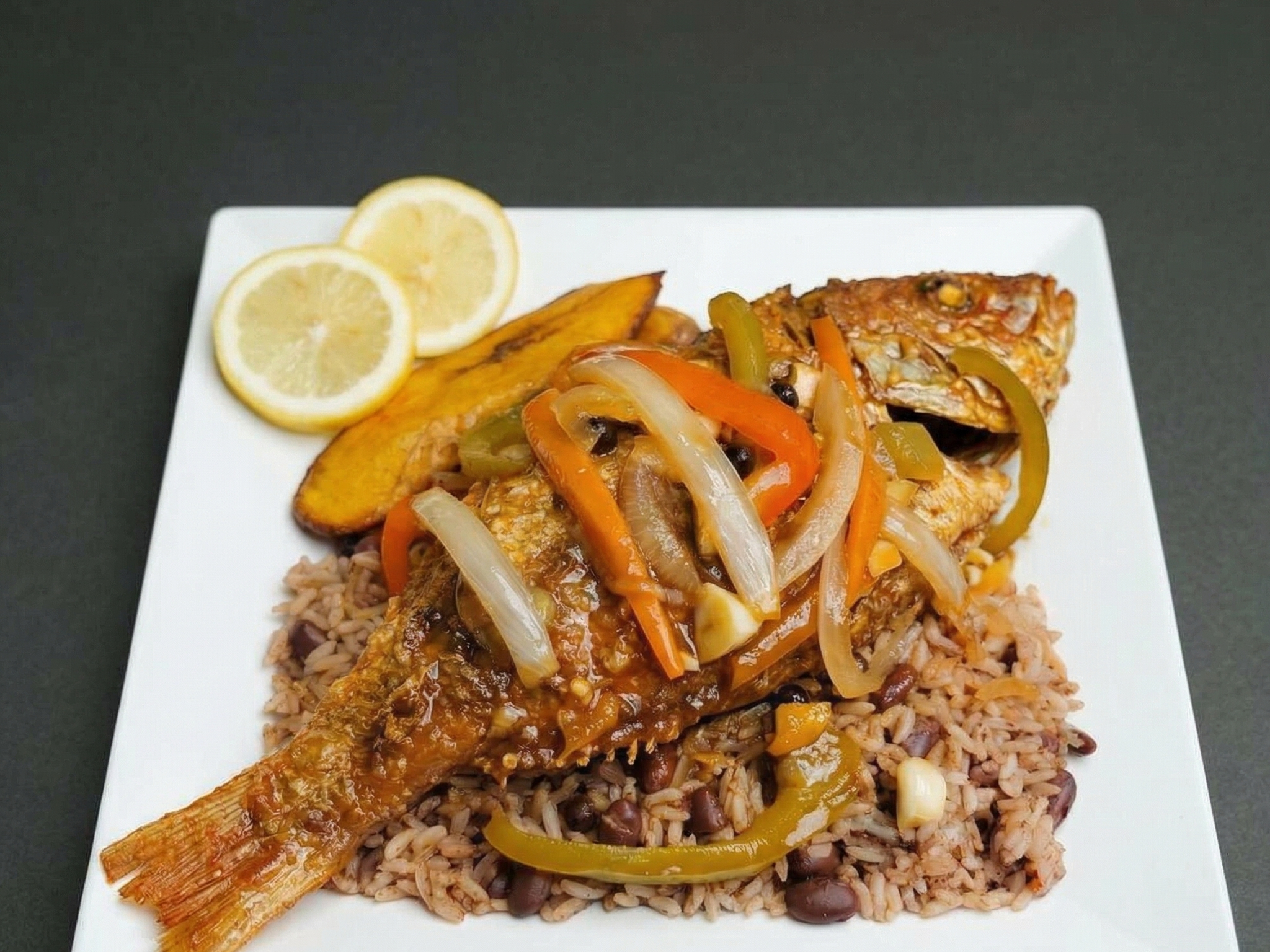 Brown Stew Fish