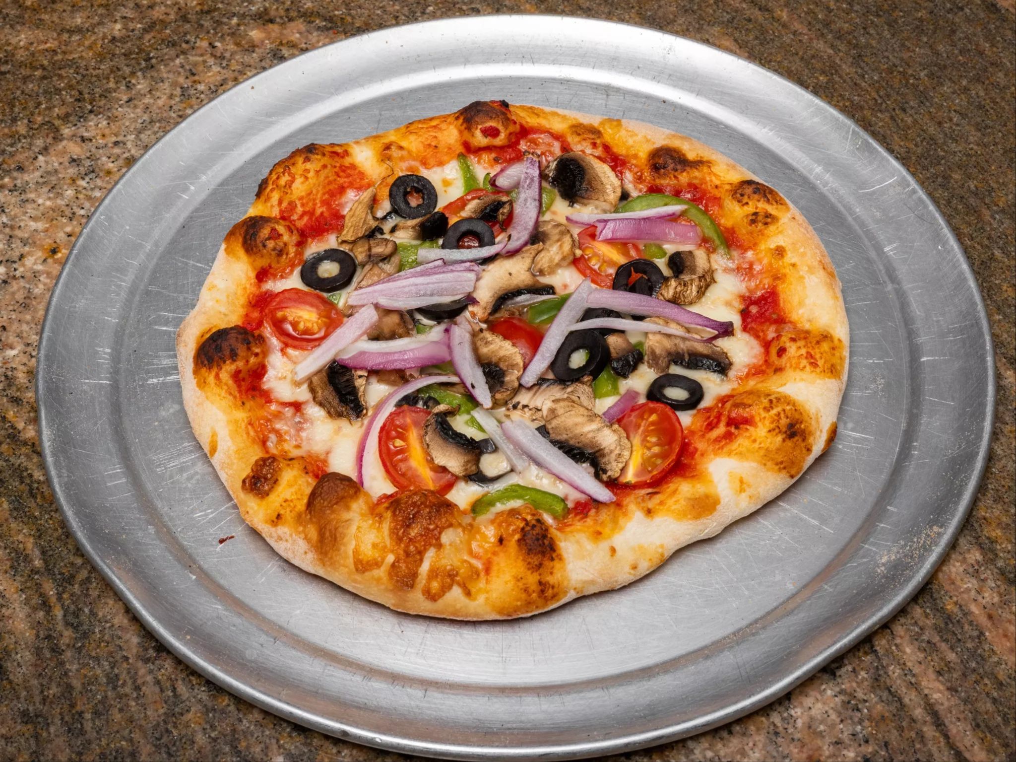 Vegetable Pizza.