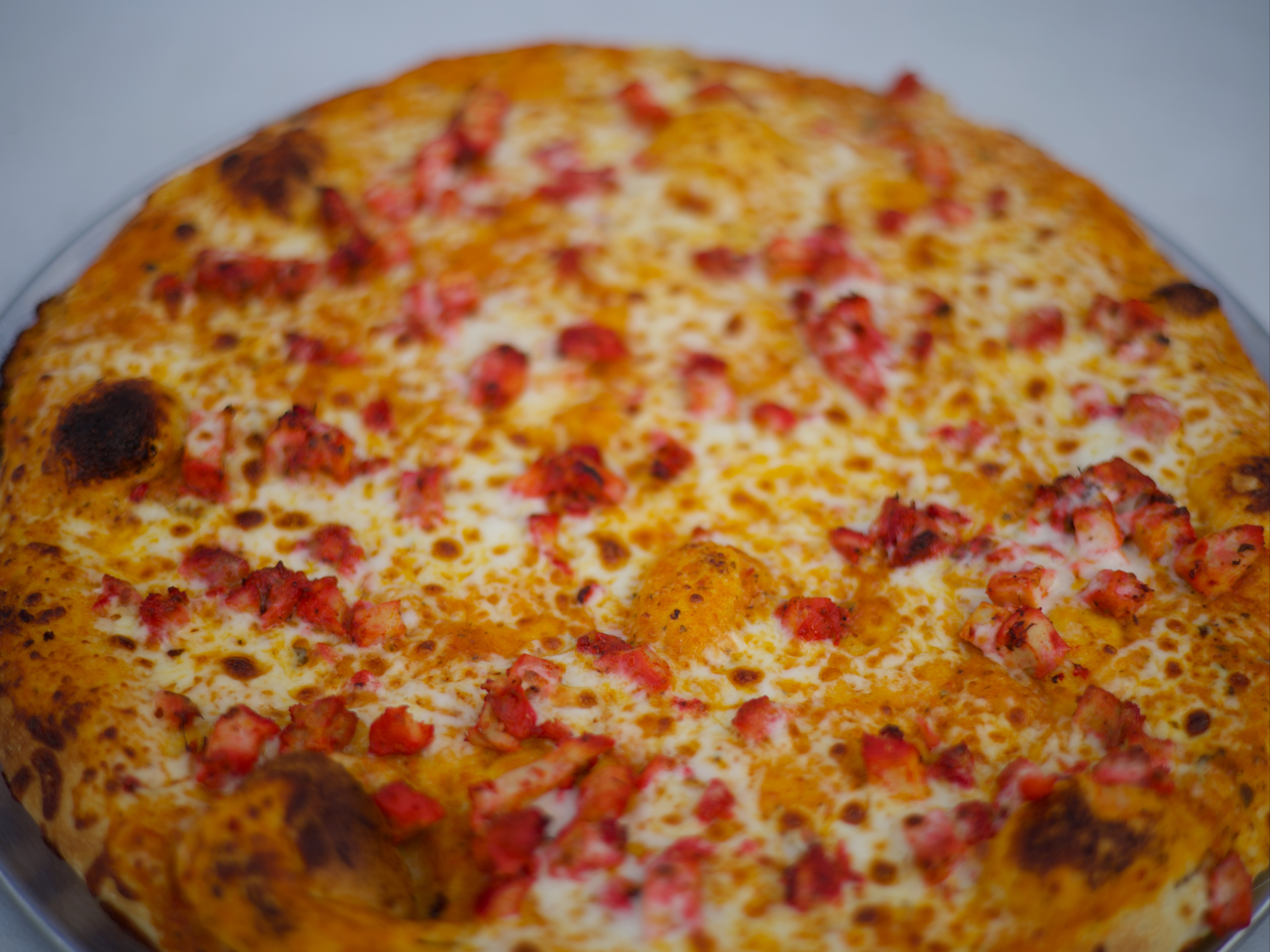 Butter Chicken Pizza.