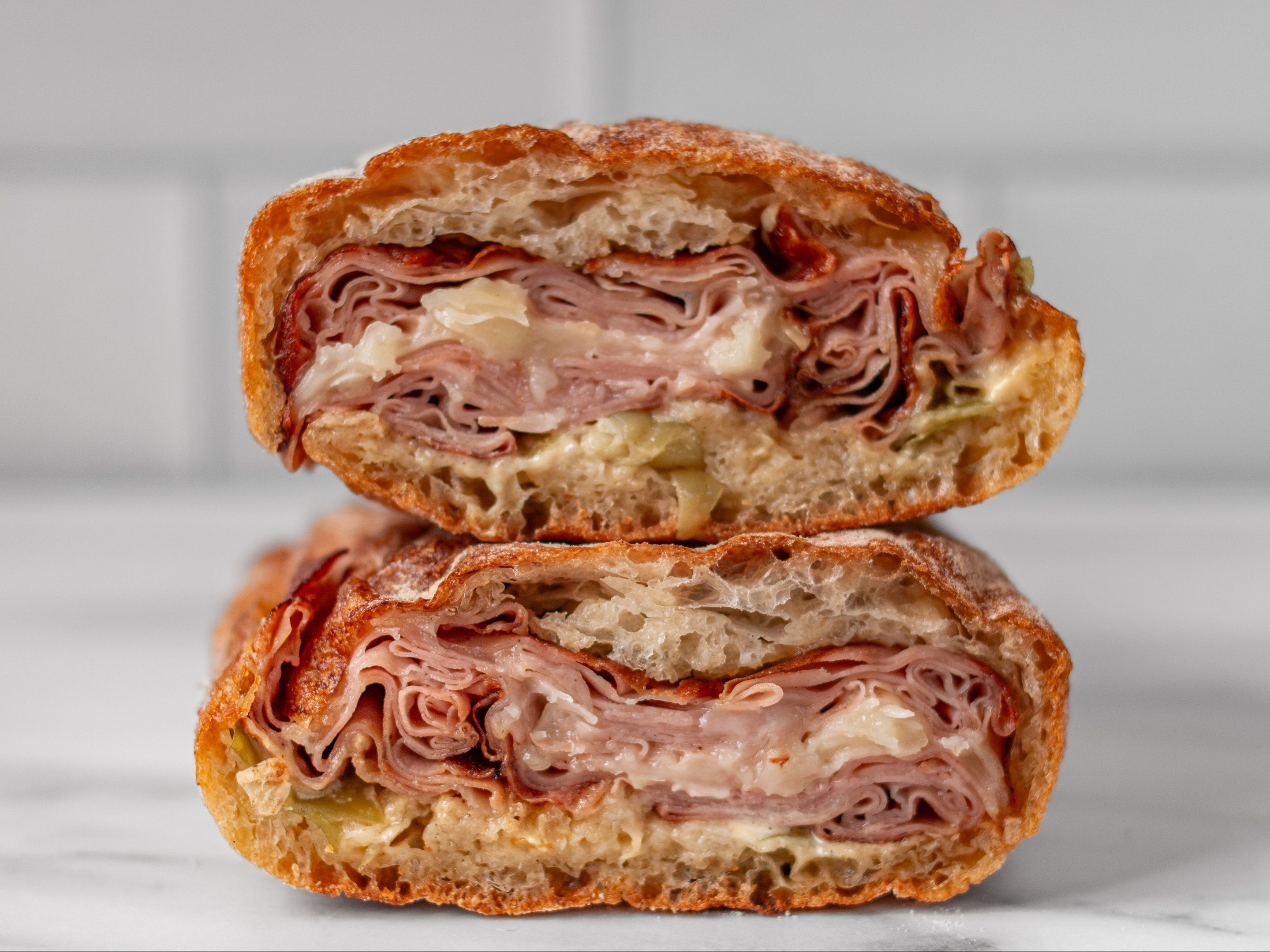 Fried Mortadella.