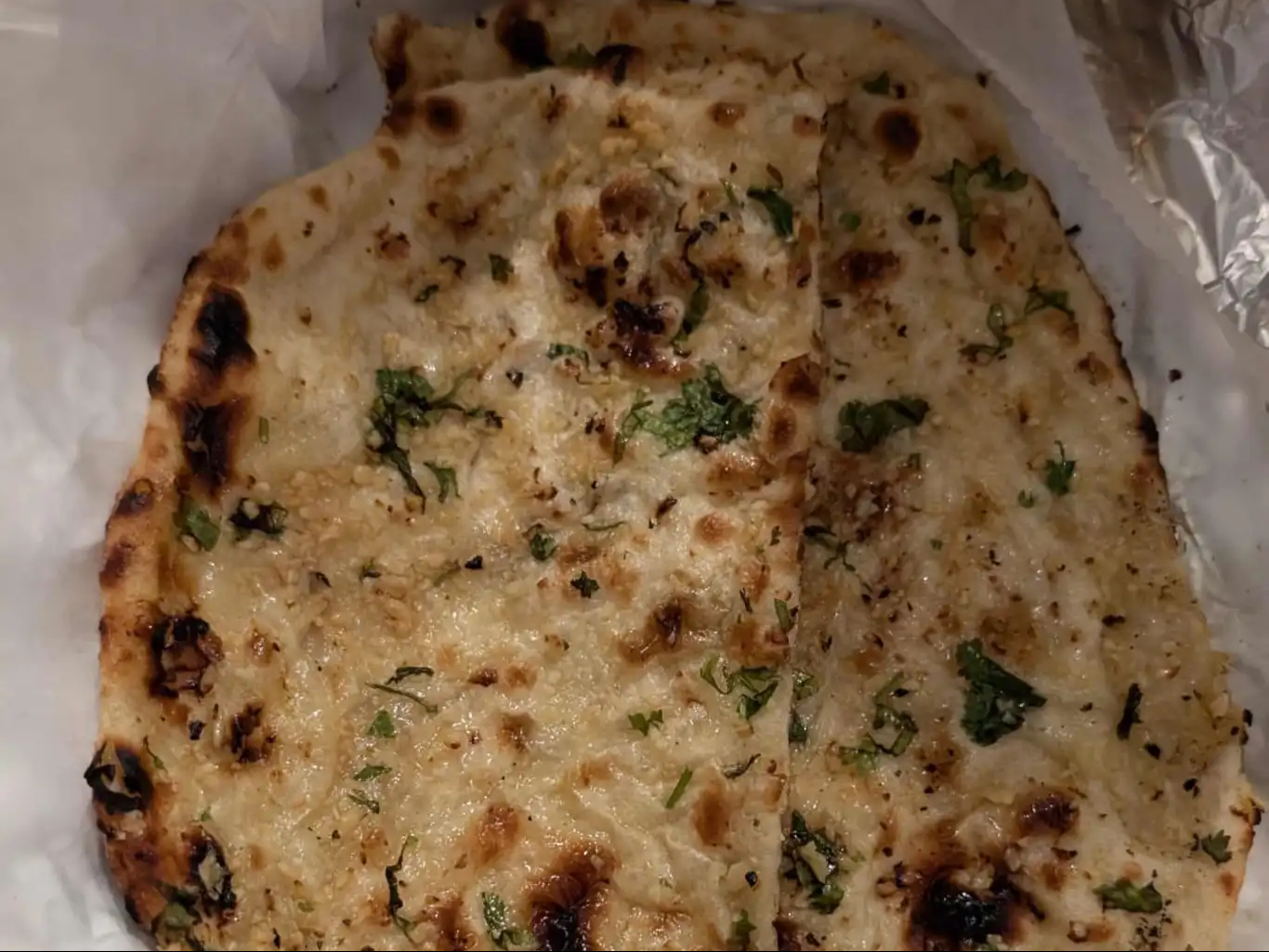 Garlic Naan.