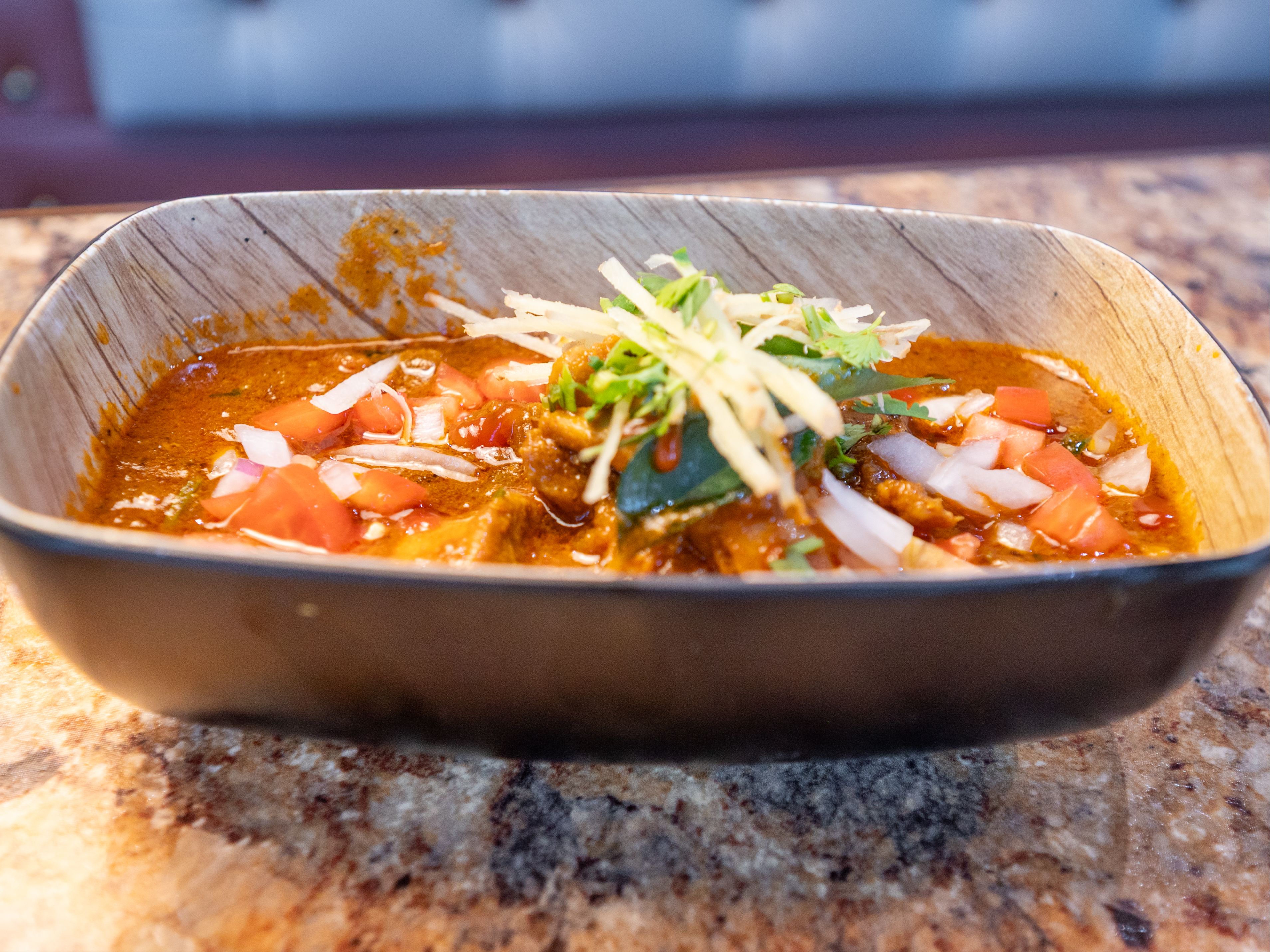 Andhra Chicken Curry.