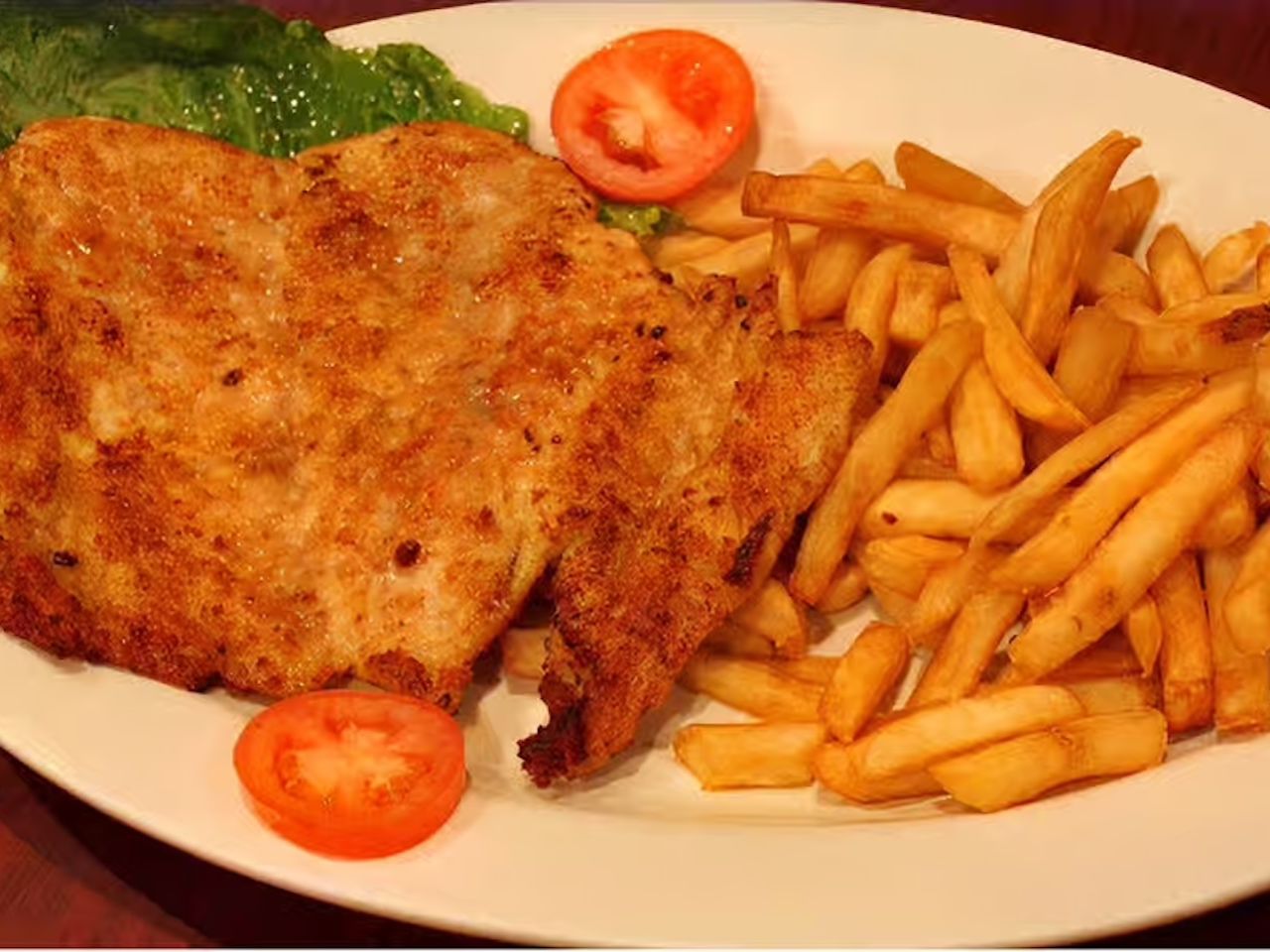 Milanesa De Pollo.