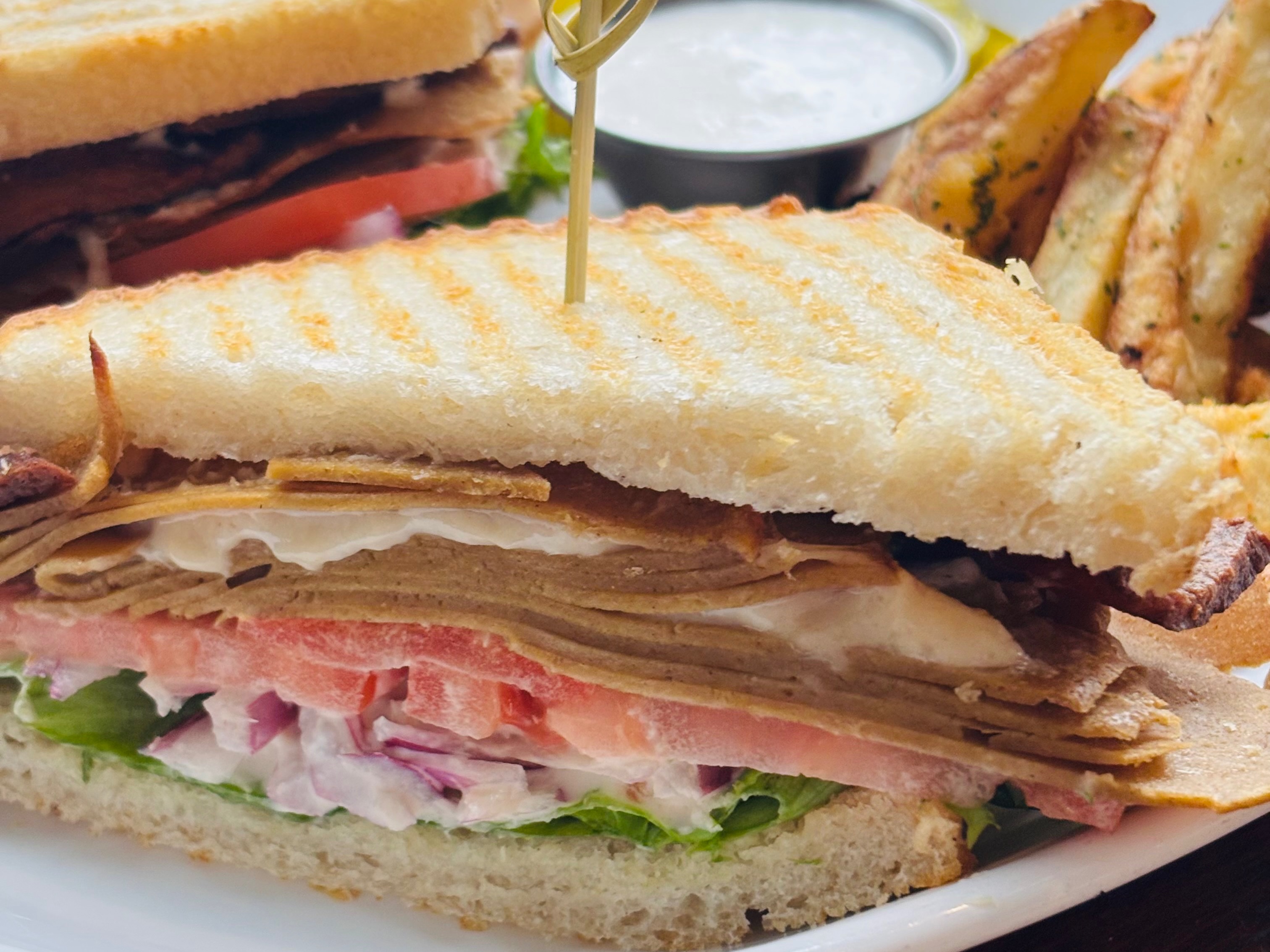 Turk'y Bacon Club Seitanwich (V).