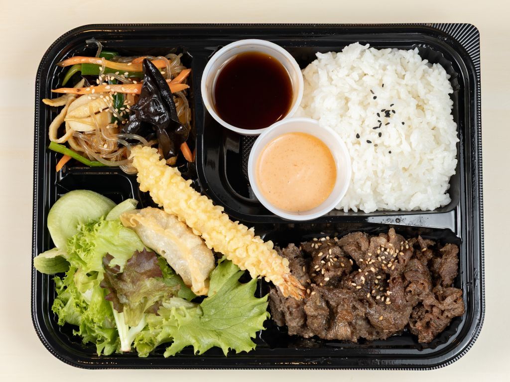 Beef Bento (bulgogi)-소불고기 도시락