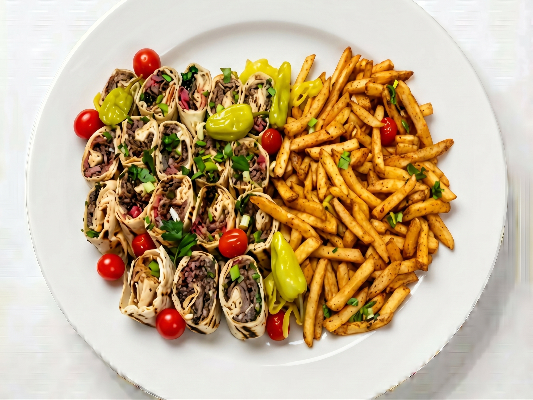 Shawarma Steak Sandwich.