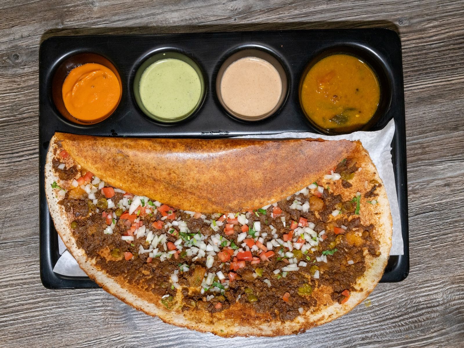 Beyond Karaikudi Vegan Dosa